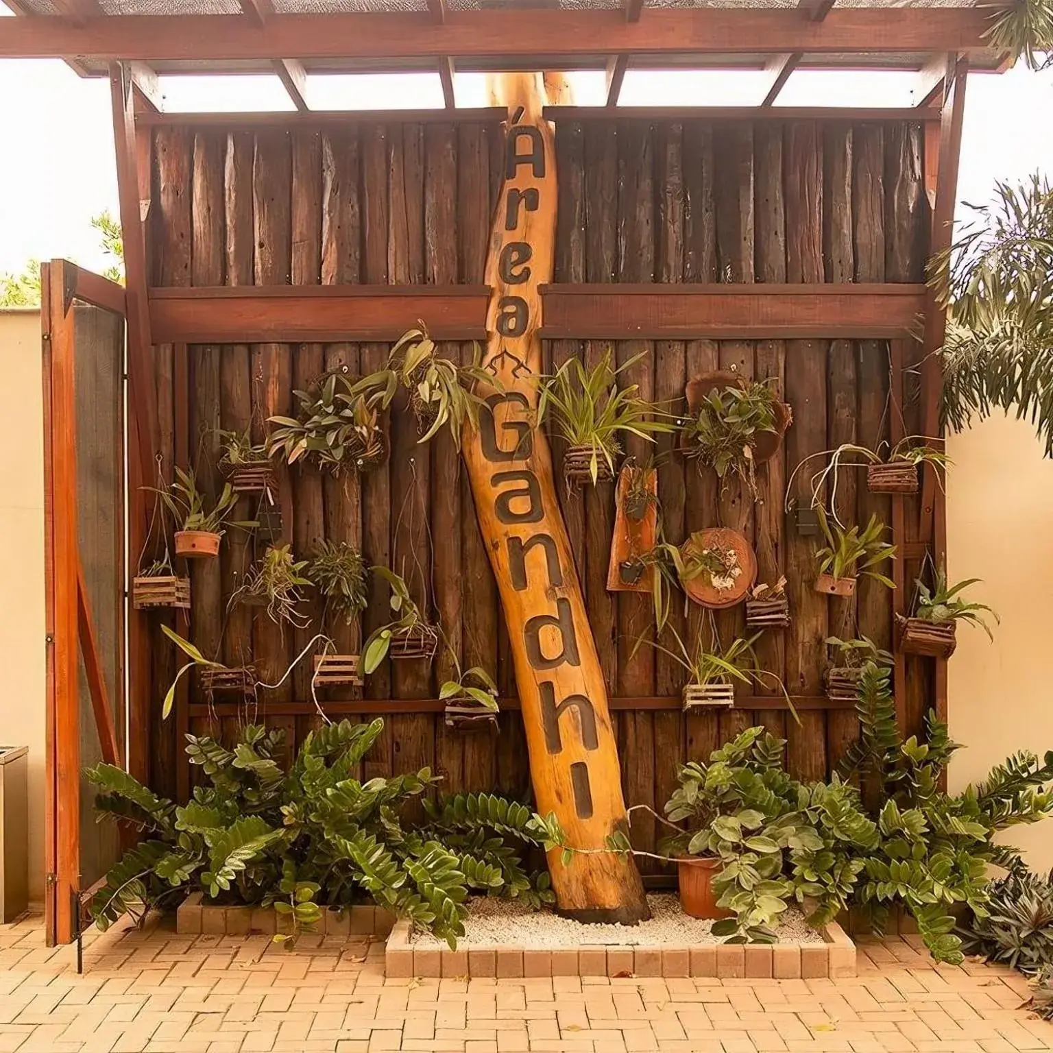Garden view in Taj Hotel Garden view in Taj Hotel