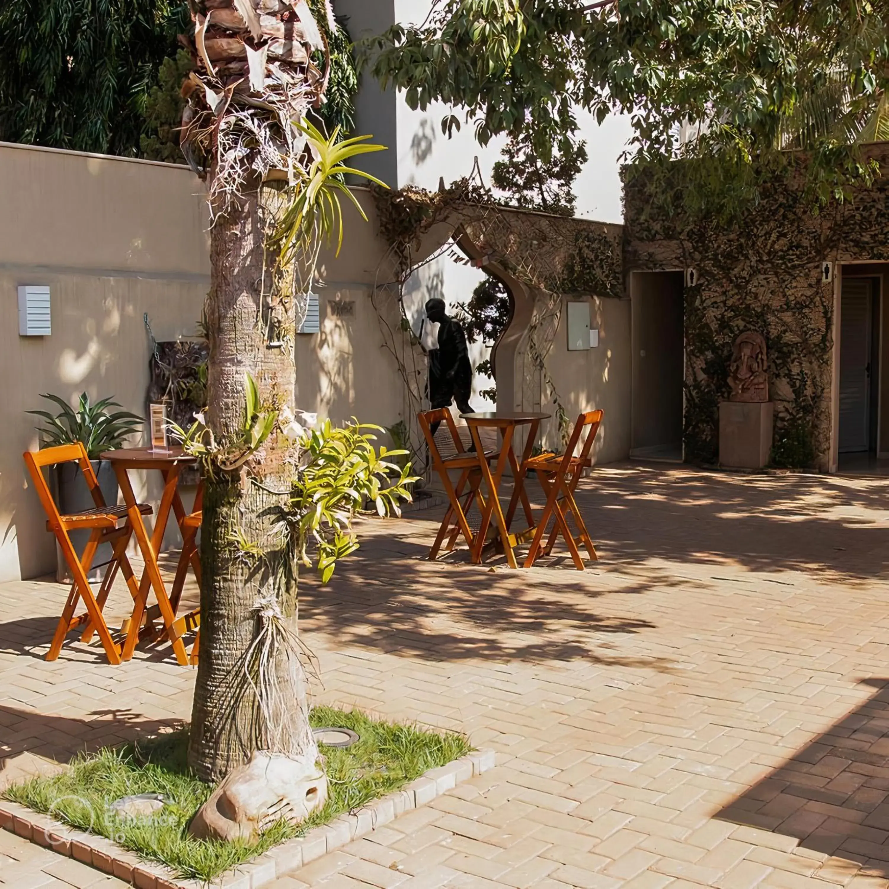 Garden view in Taj Hotel Garden view in Taj Hotel