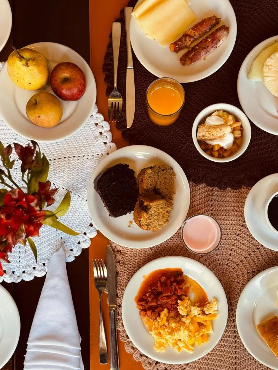 Breakfast in Taj Hotel