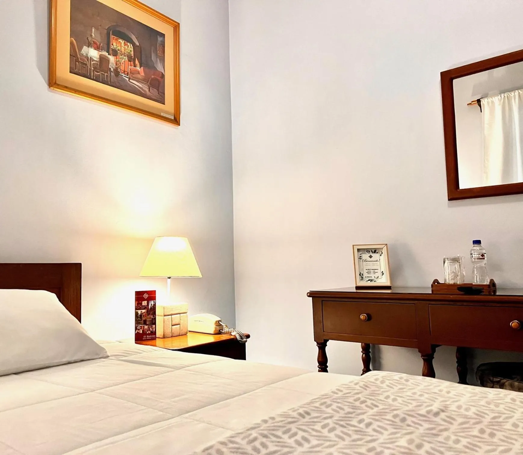 Bed in El Balcon Hostal Turistico