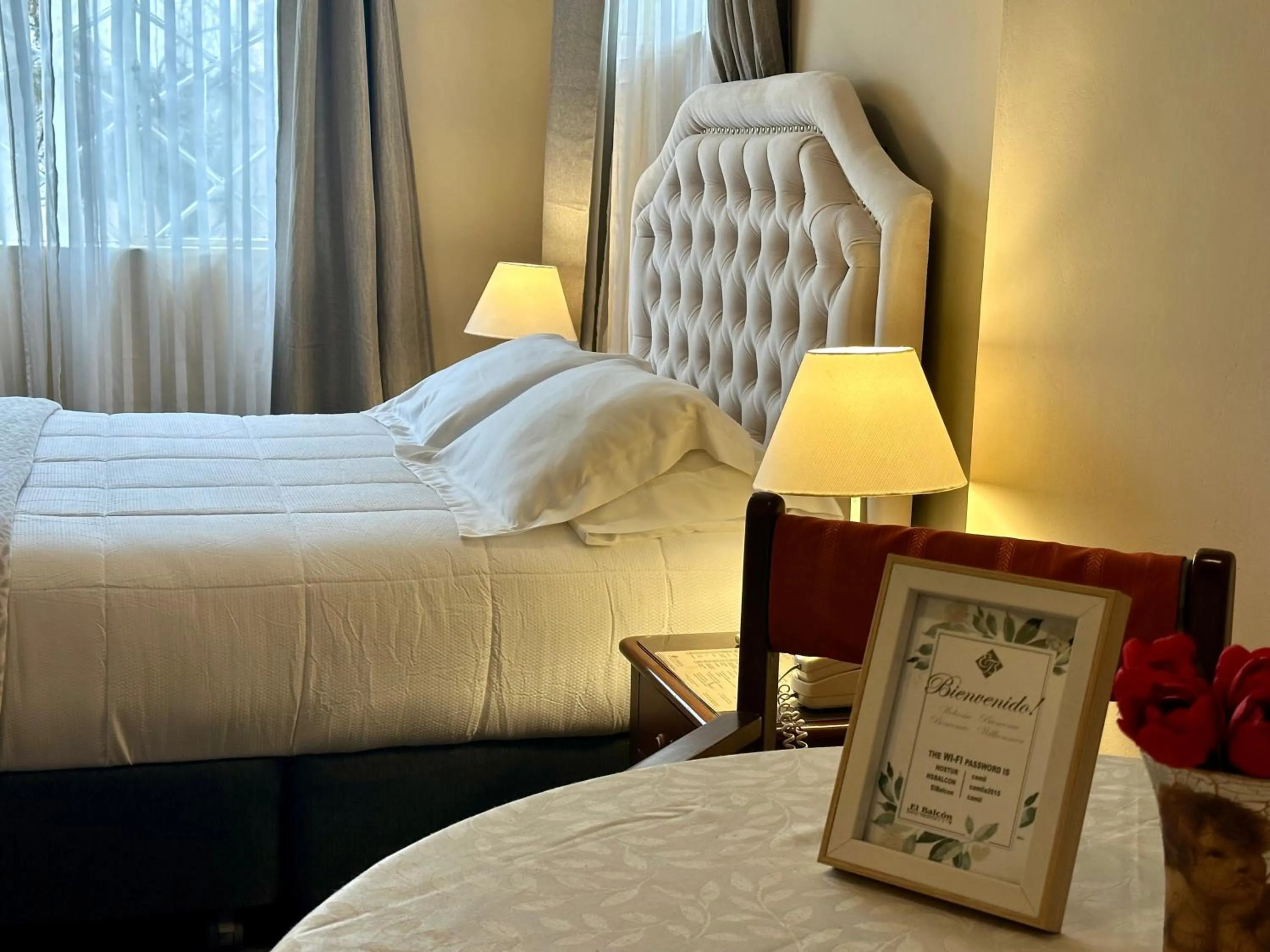 Bedroom, Bed in El Balcon Hostal Turistico