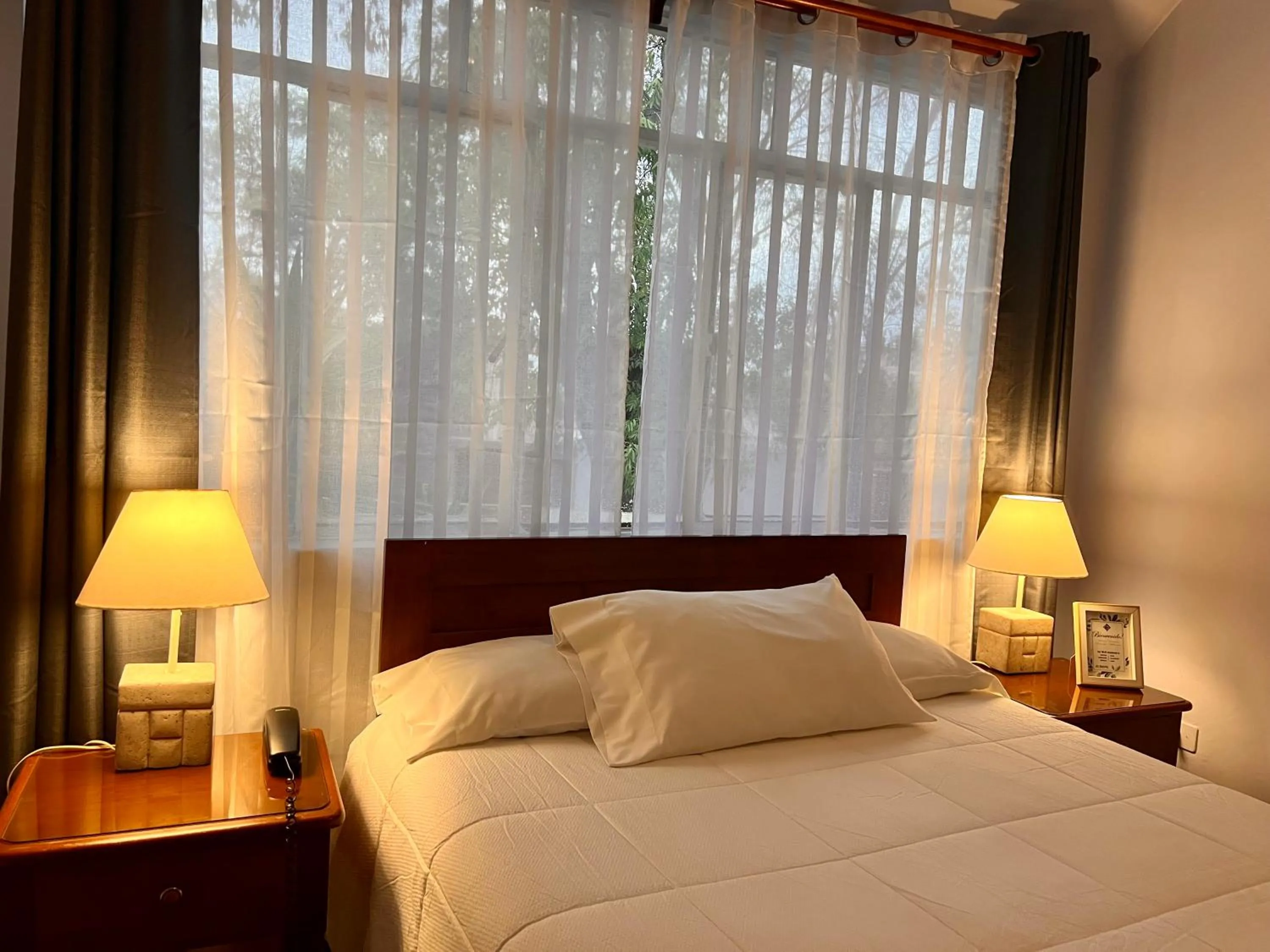 Bed in El Balcon Hostal Turistico