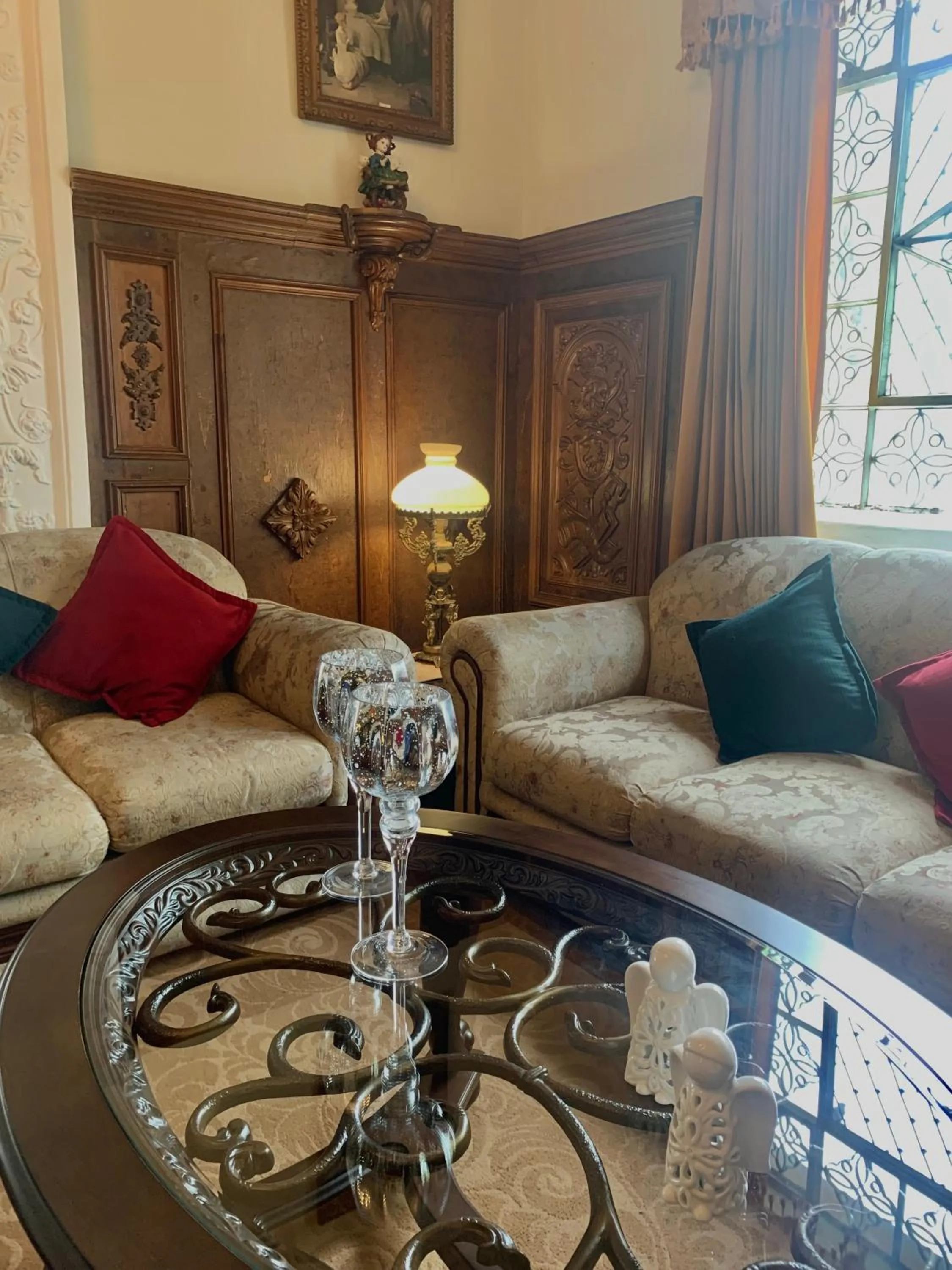 Seating area in El Balcon Hostal Turistico