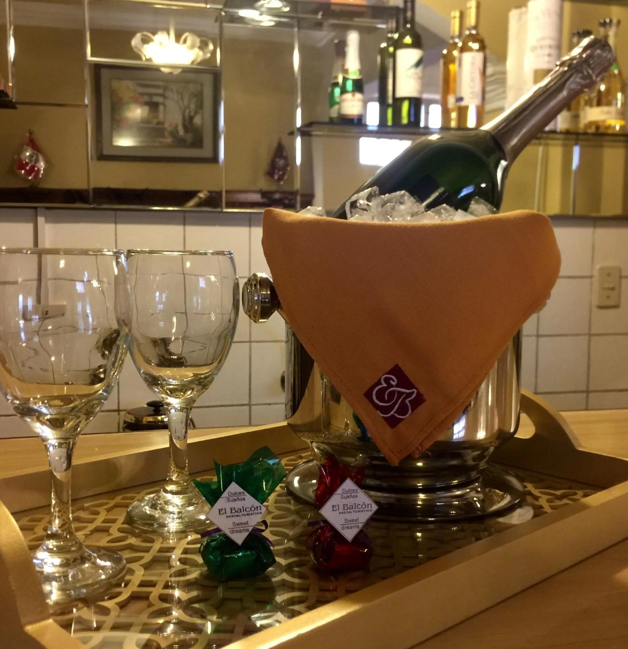 Lounge or bar in El Balcon Hostal Turistico