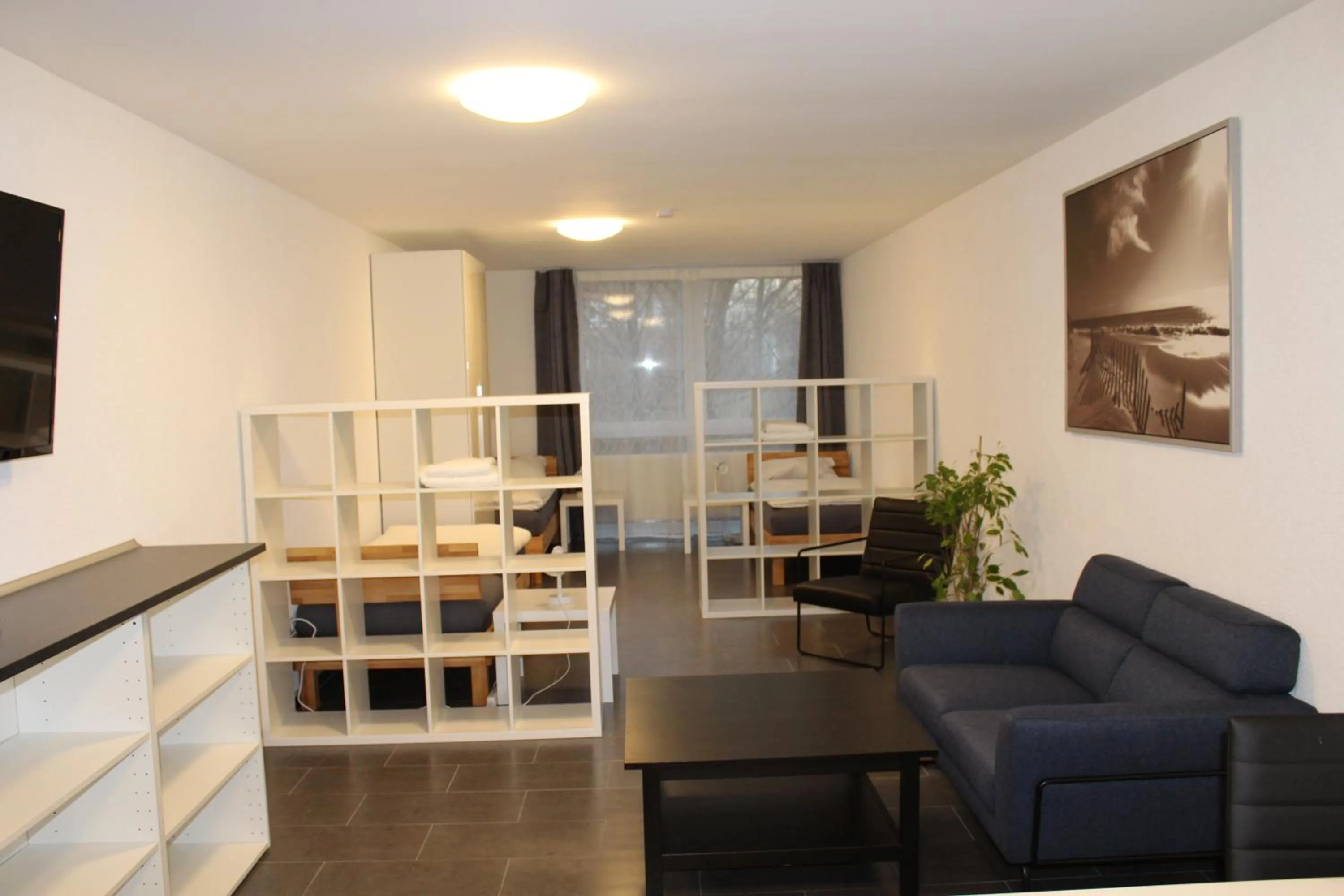 Seating area in Libarty Appartments