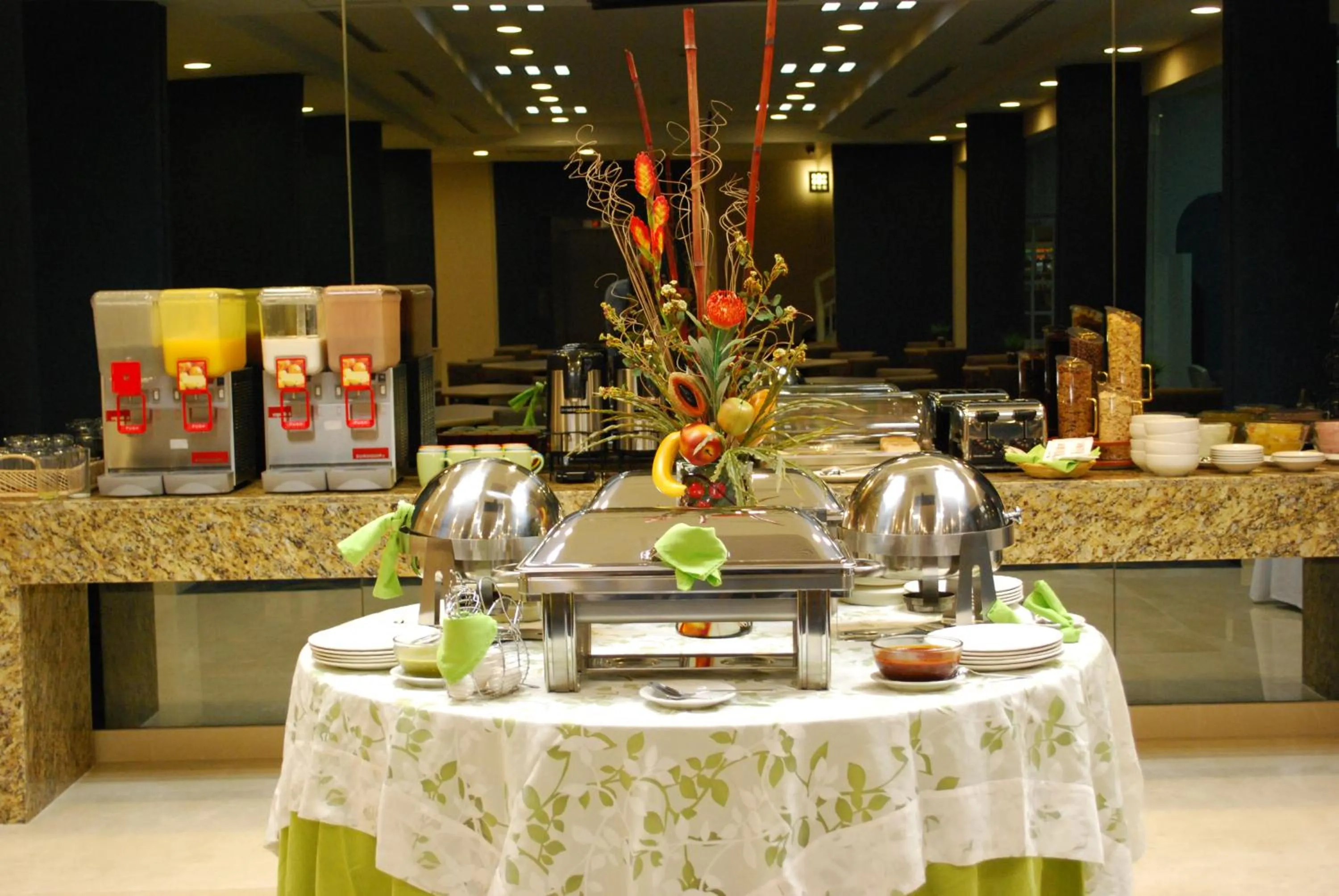 Buffet breakfast in Rio Vista Inn Business High Class Hotel Poza Rica