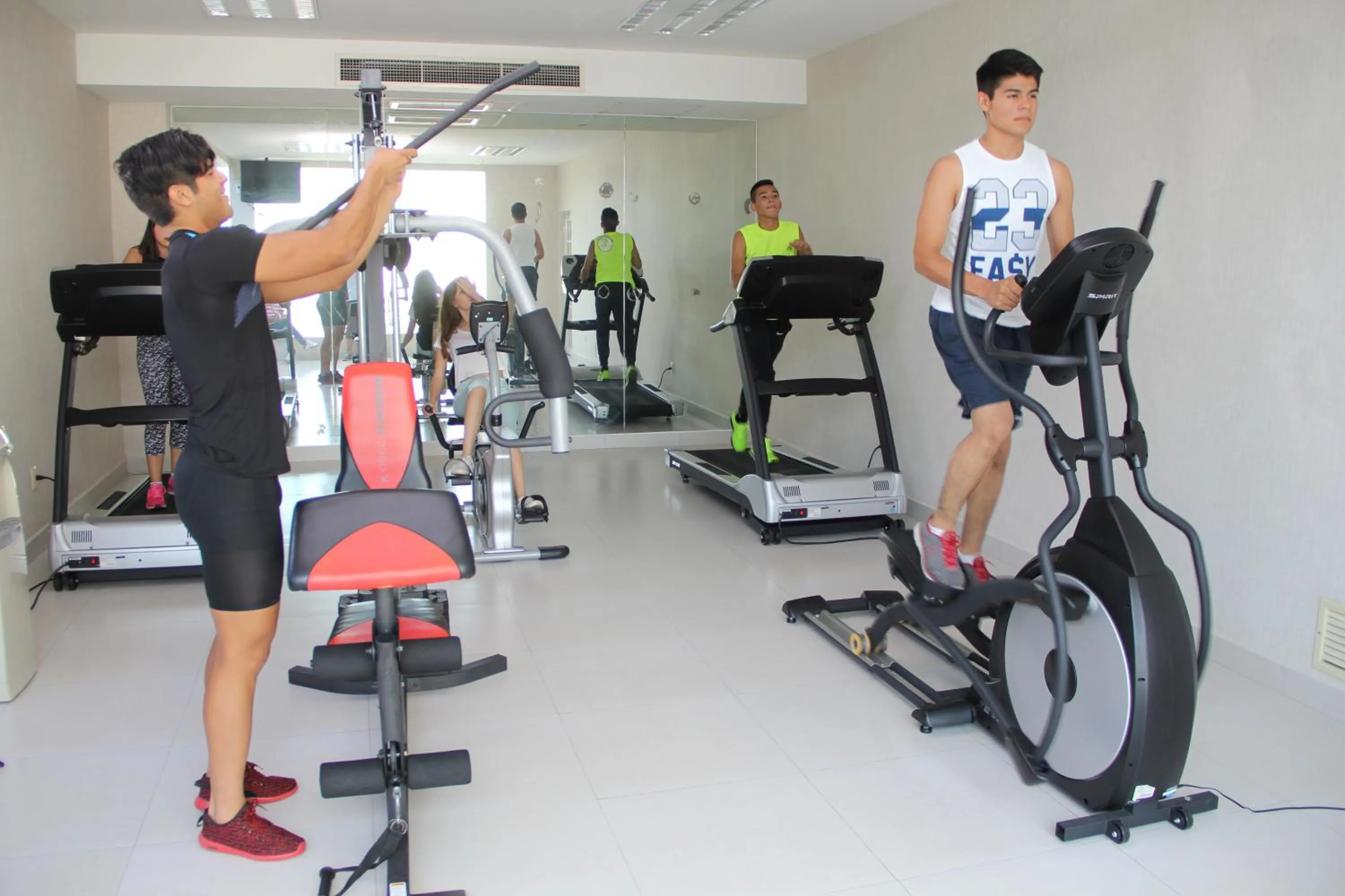 Fitness centre/facilities in Rio Vista Inn Business High Class Hotel Poza Rica