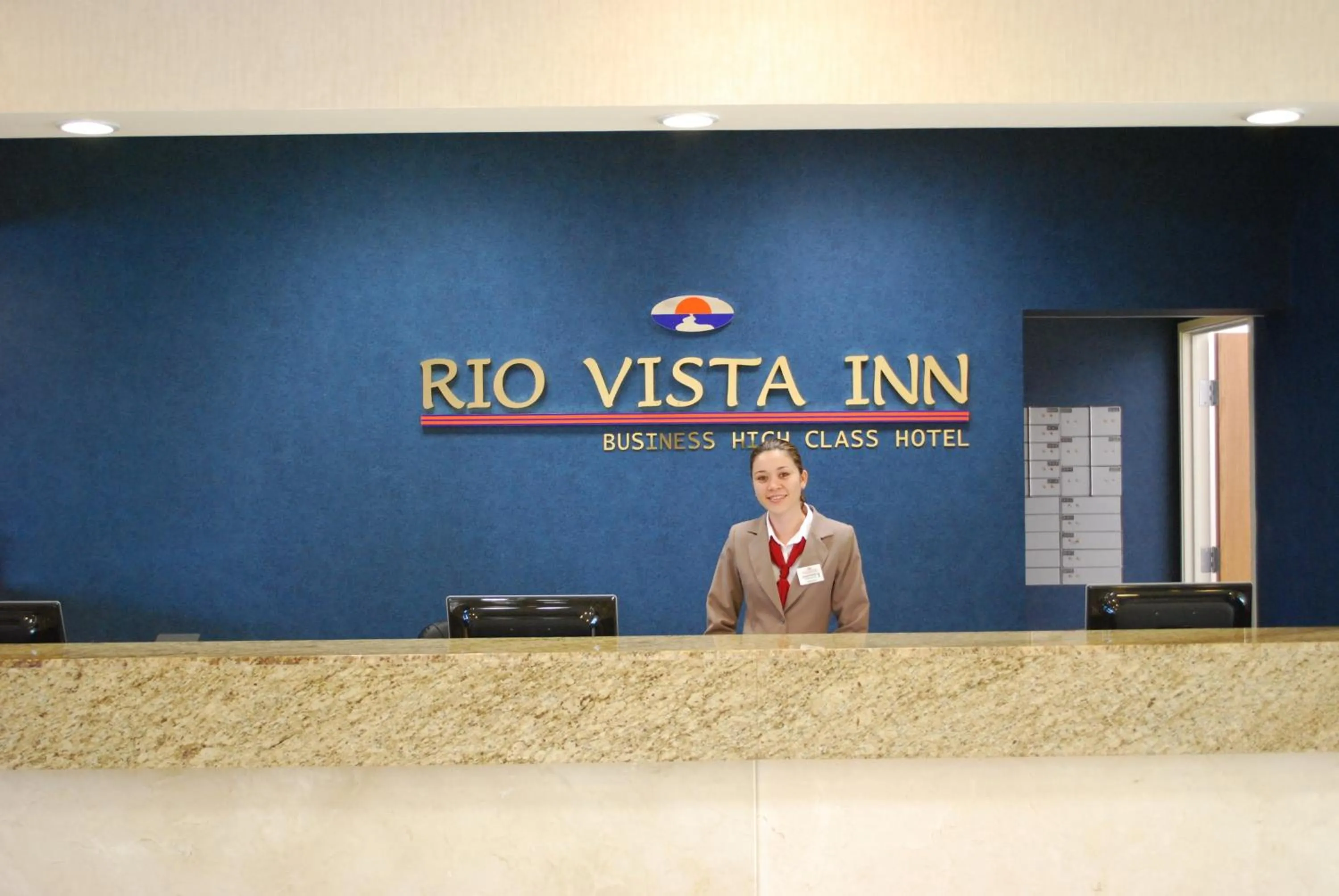 Lobby or reception in Rio Vista Inn Business High Class Hotel Poza Rica