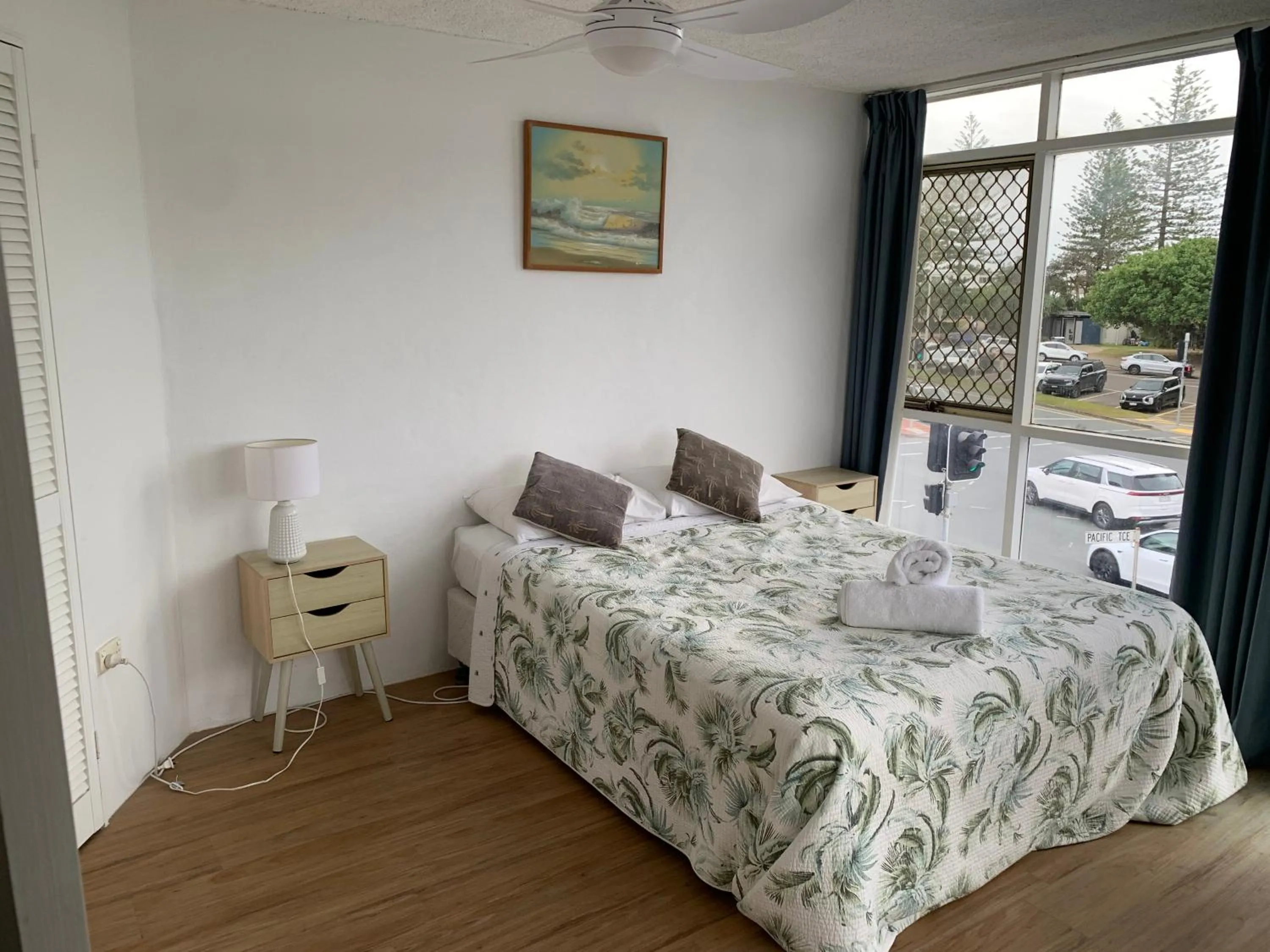 Bed in Northpoint Holiday Apartments