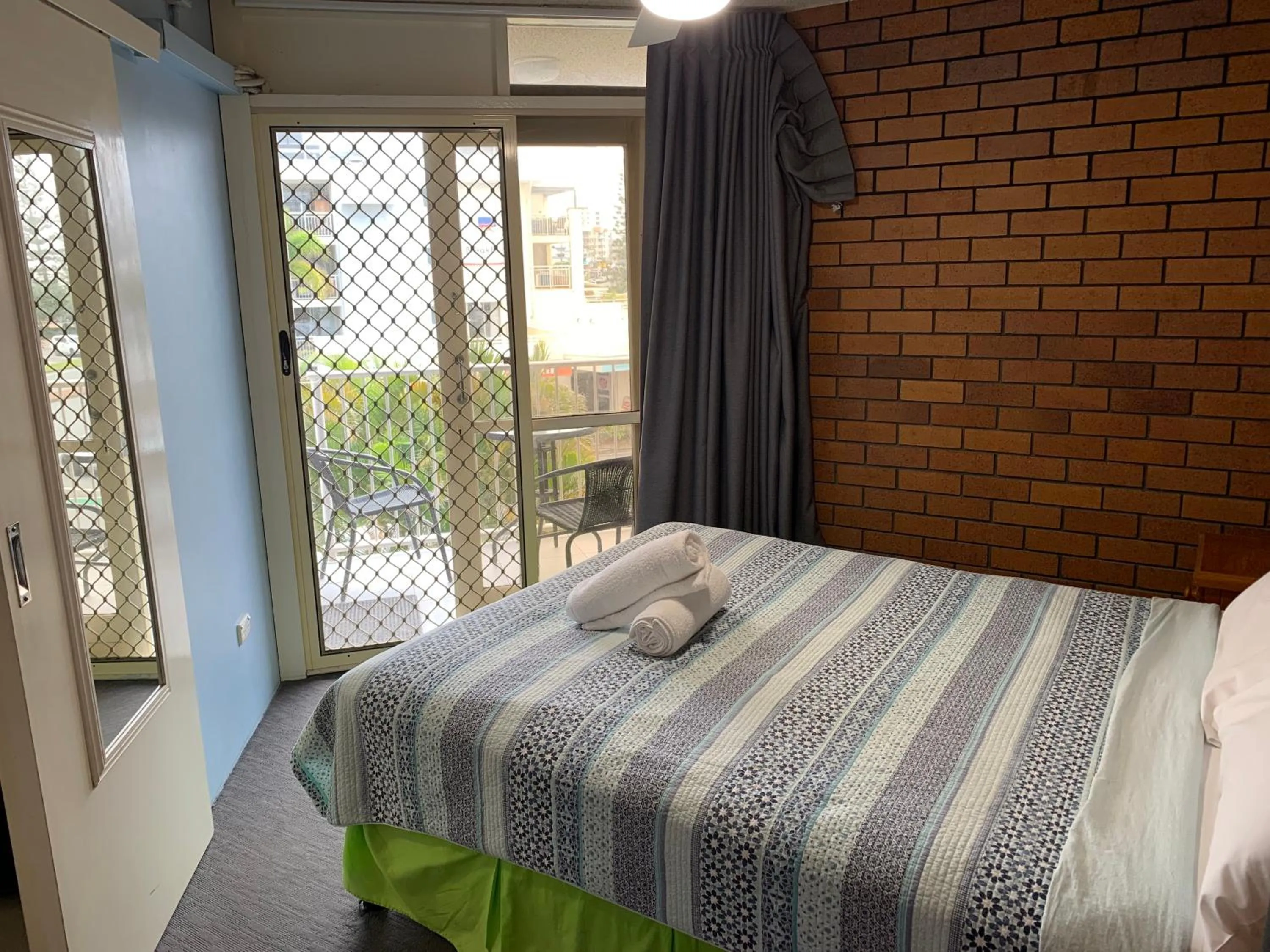 Bed in Northpoint Holiday Apartments