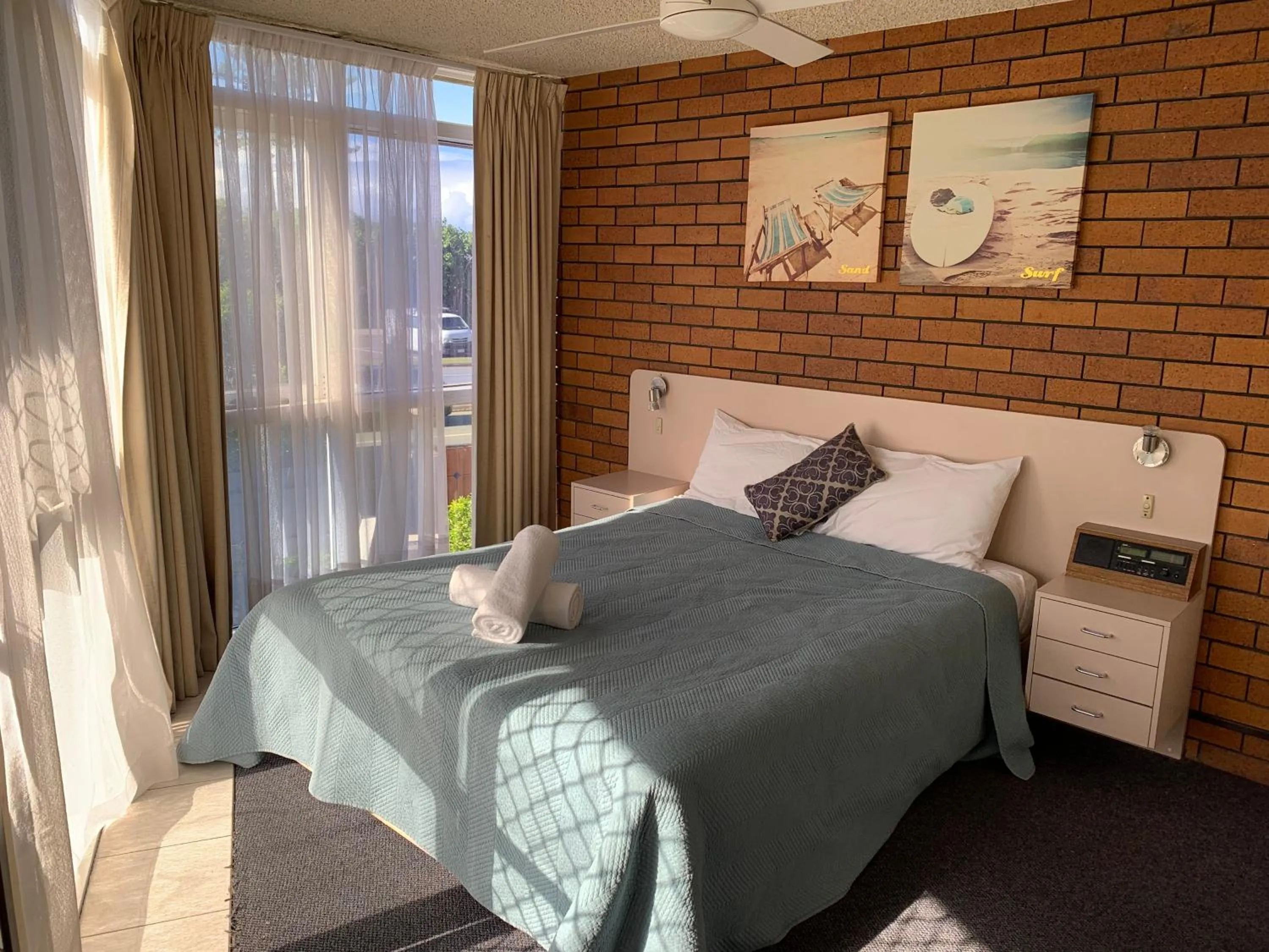 Bed in Northpoint Holiday Apartments