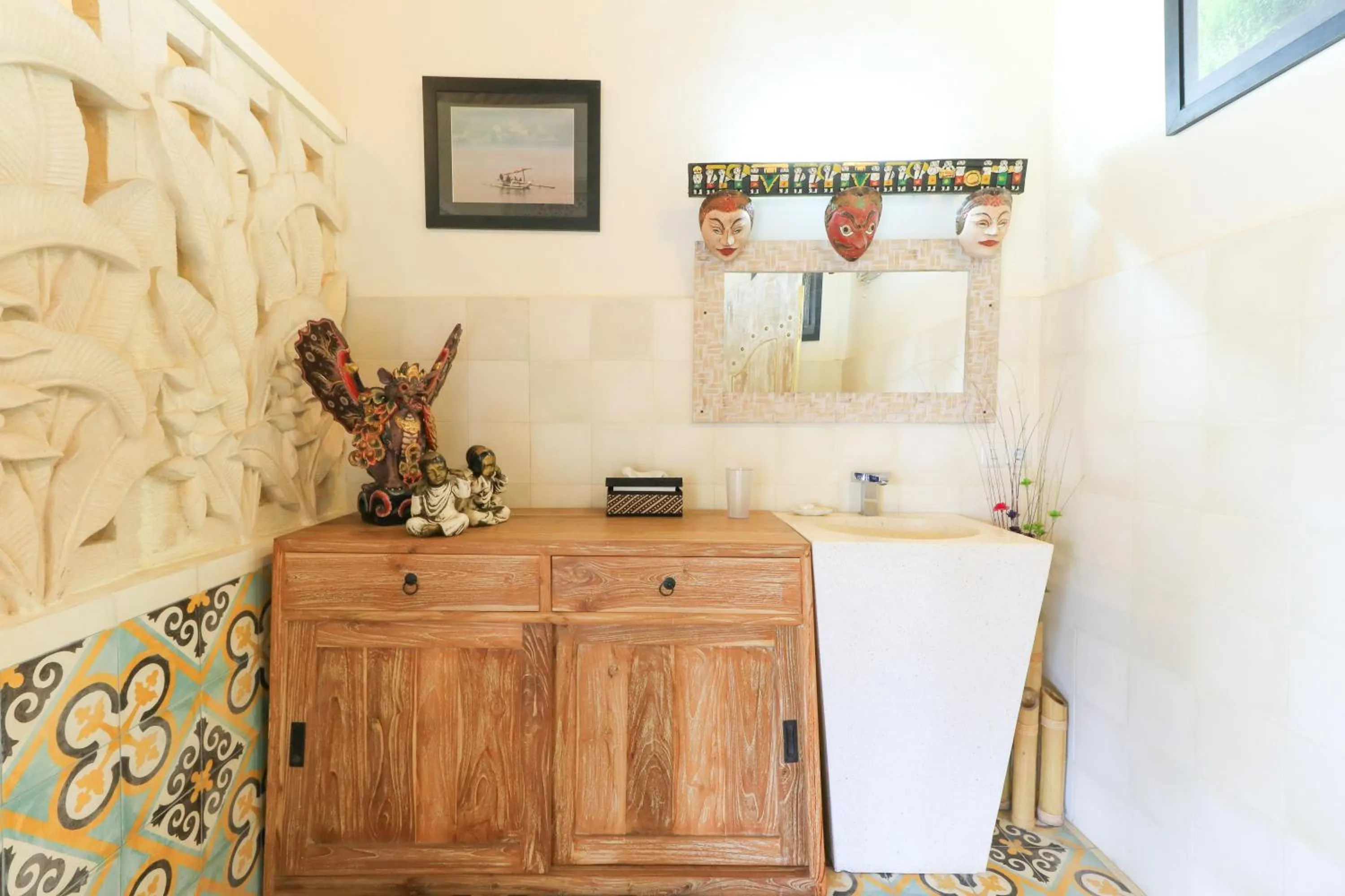 Bathroom in Ubud Chez Nyoman