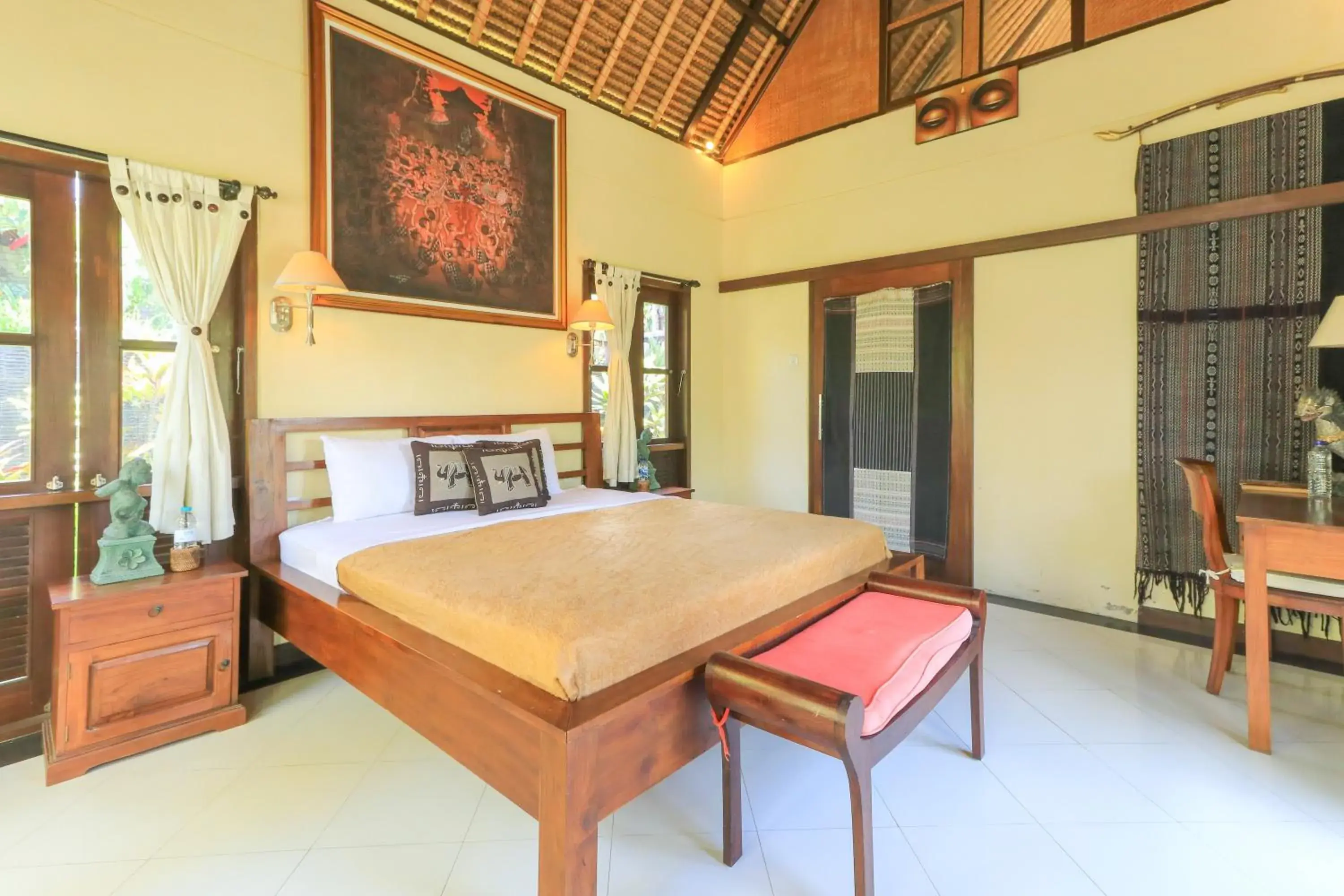 Bed in Ubud Chez Nyoman Bed in Ubud Chez Nyoman