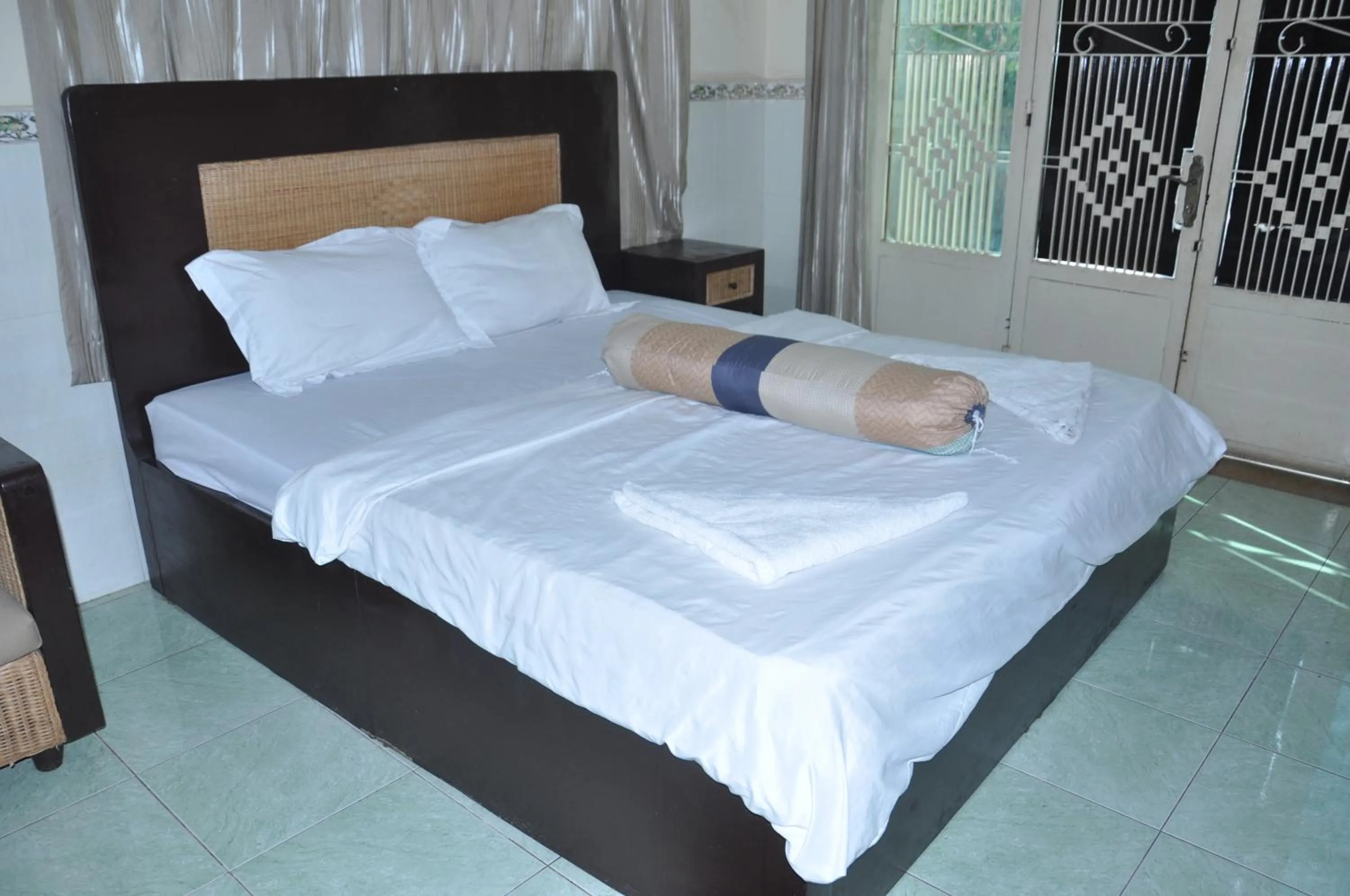 Bed in Velkommen Guesthouse Phnom Penh