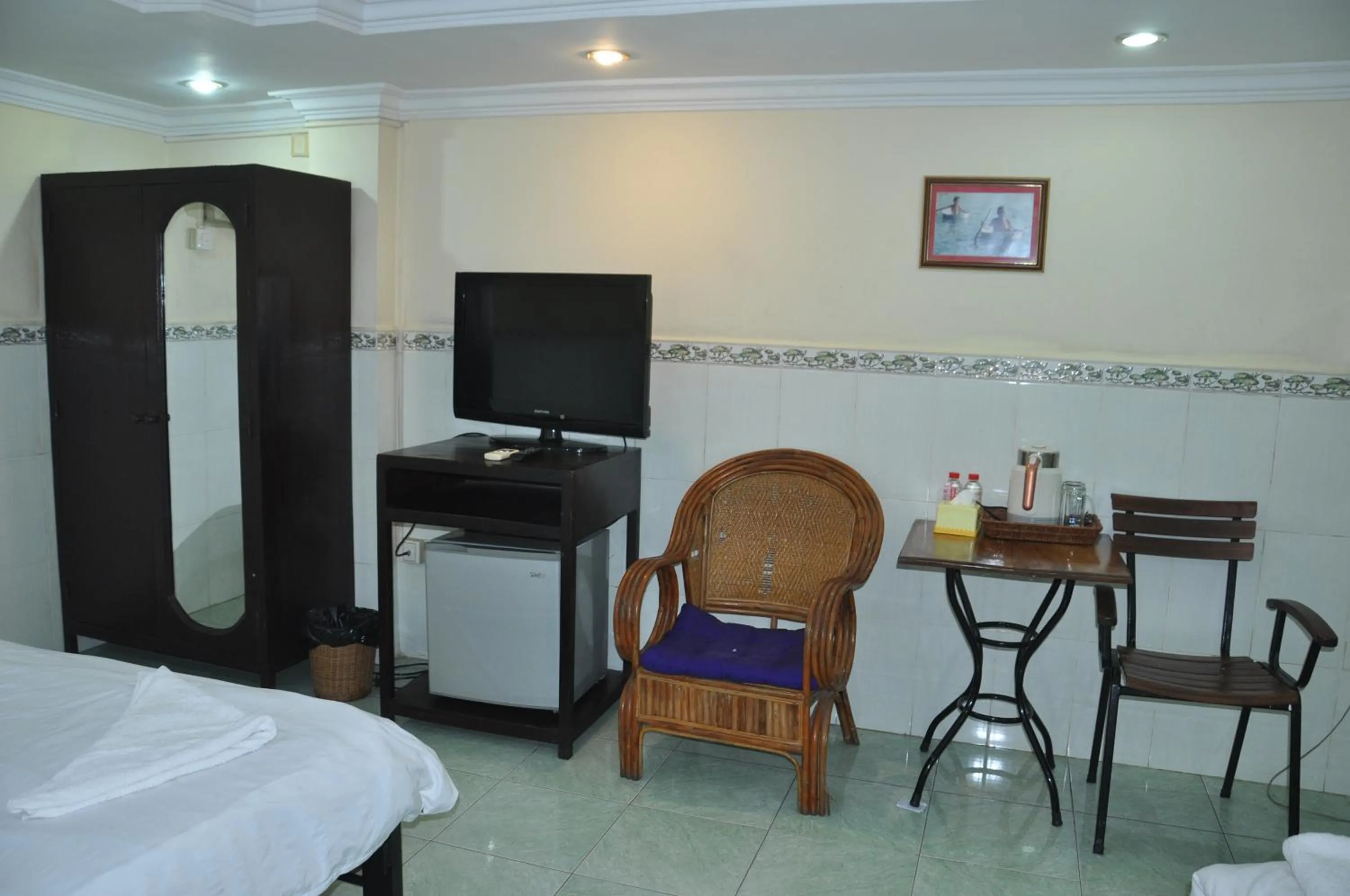 Bed in Velkommen Guesthouse Phnom Penh