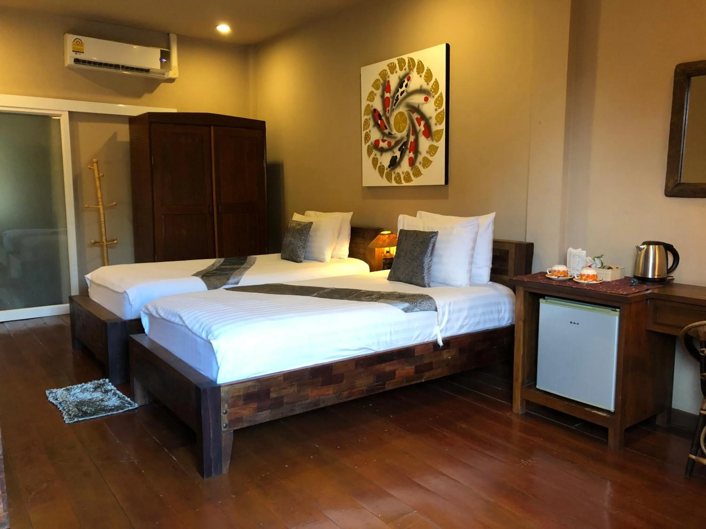 Bedroom, Bed in Thongran's House