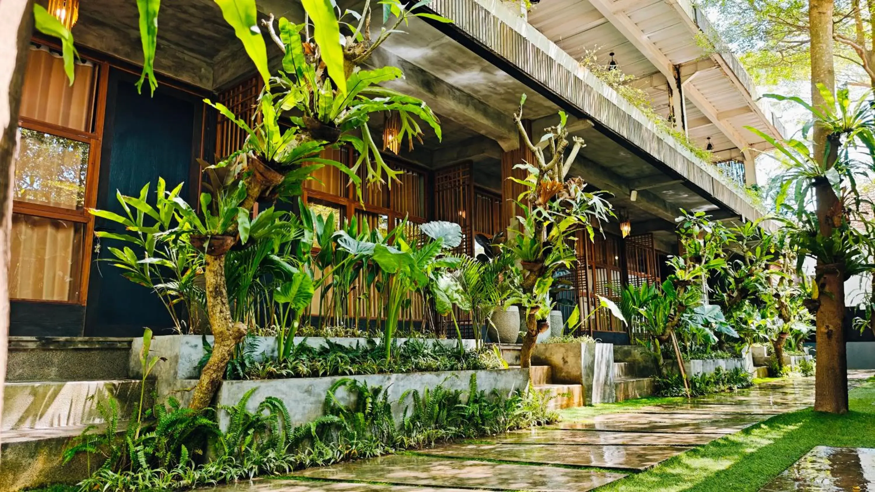 Deluxe Double Room in Pondok Baruna Frangipani Deluxe Double Room in Pondok Baruna Frangipani