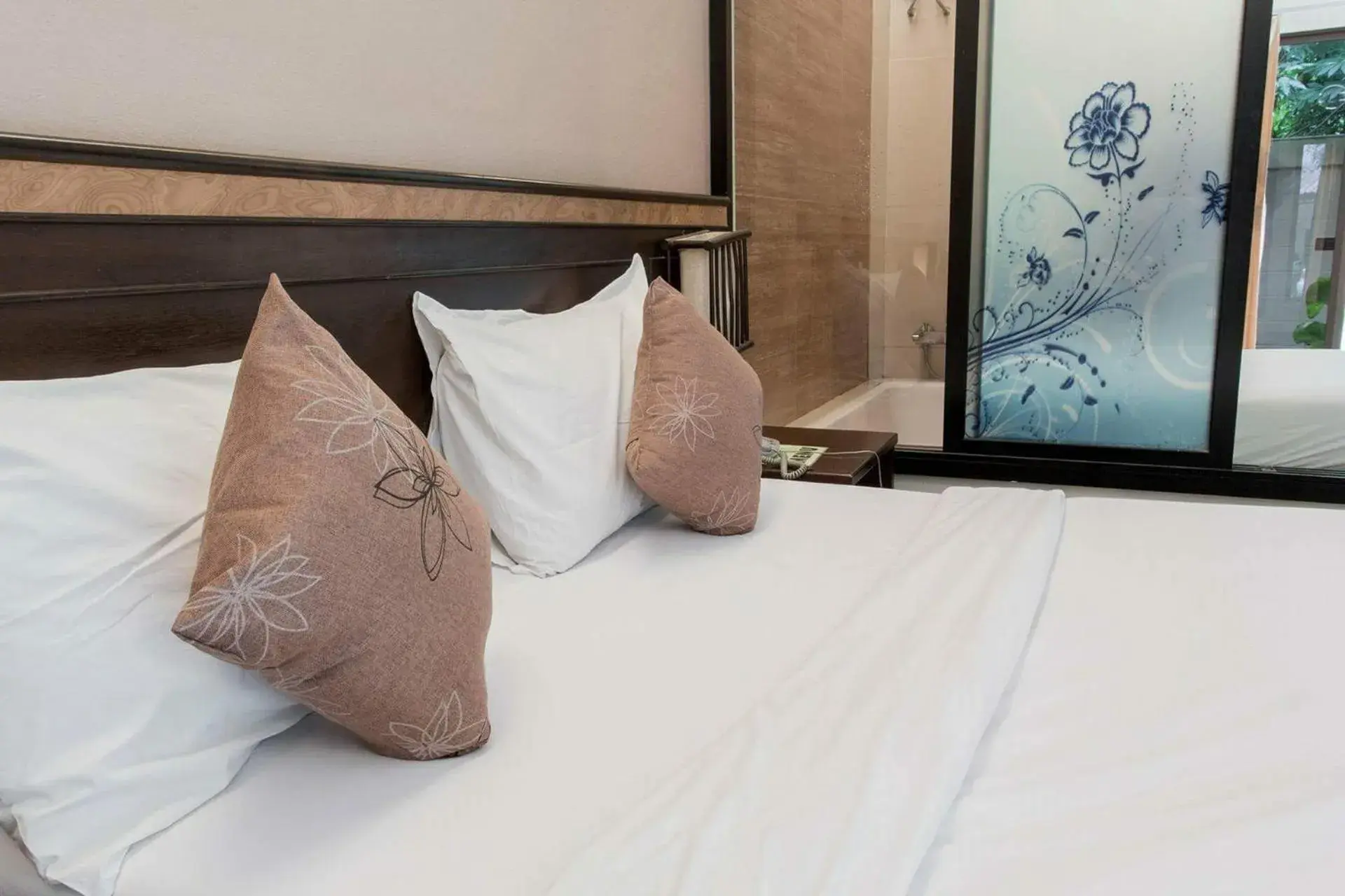 Bed in Palm Sweet Resort Bed in Palm Sweet Resort