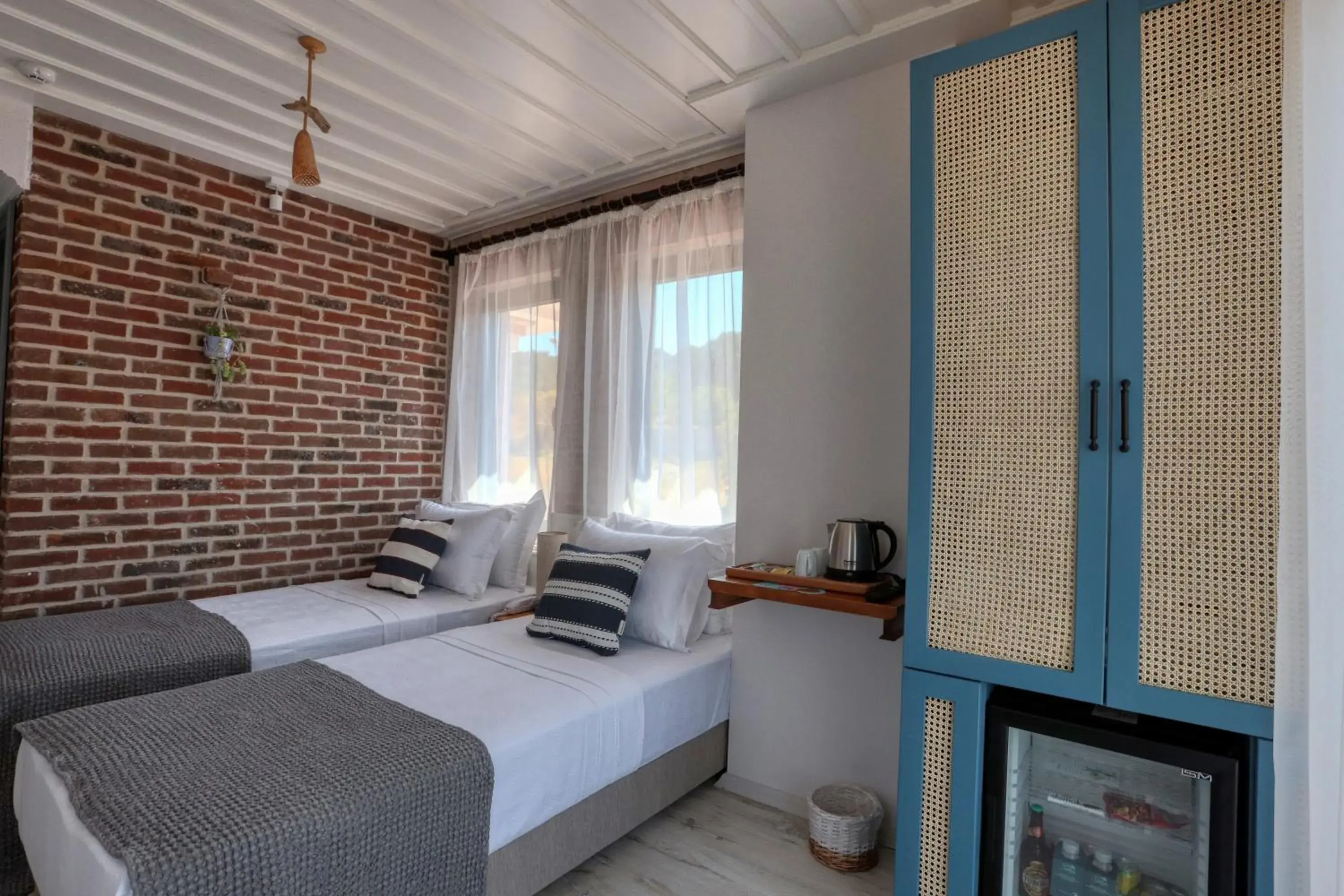 Bed in Sukha Cunda Otel Bed in Sukha Cunda Otel