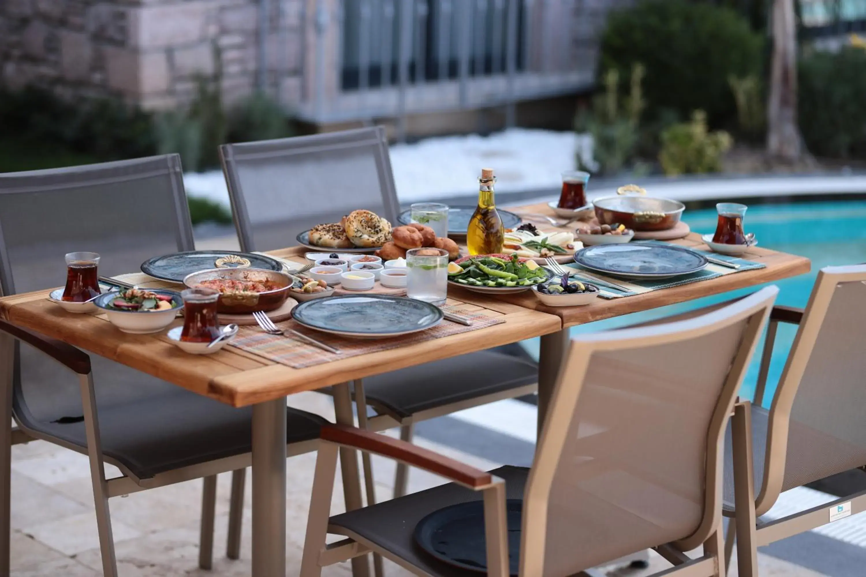 Continental breakfast in Sukha Cunda Otel Continental breakfast in Sukha Cunda Otel