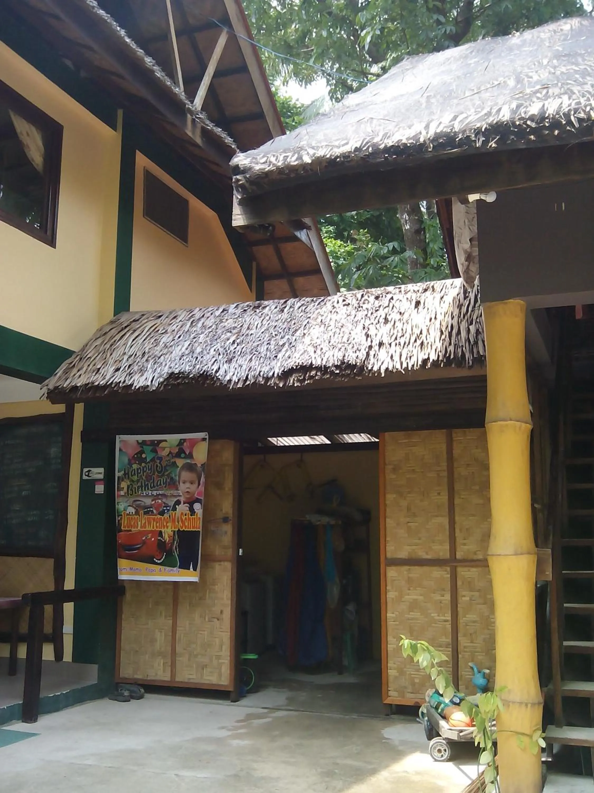 Property building in Eddie`s Beach Resort Siargao