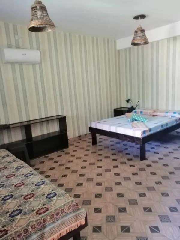 Bed in Eddie`s Beach Resort Siargao