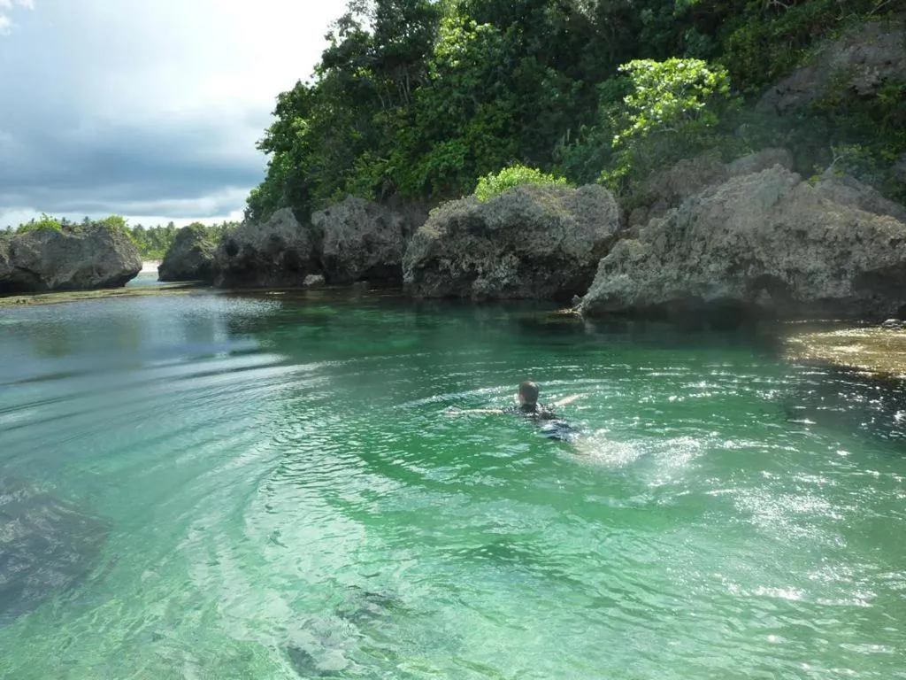 Natural landscape in Eddie`s Beach Resort Siargao