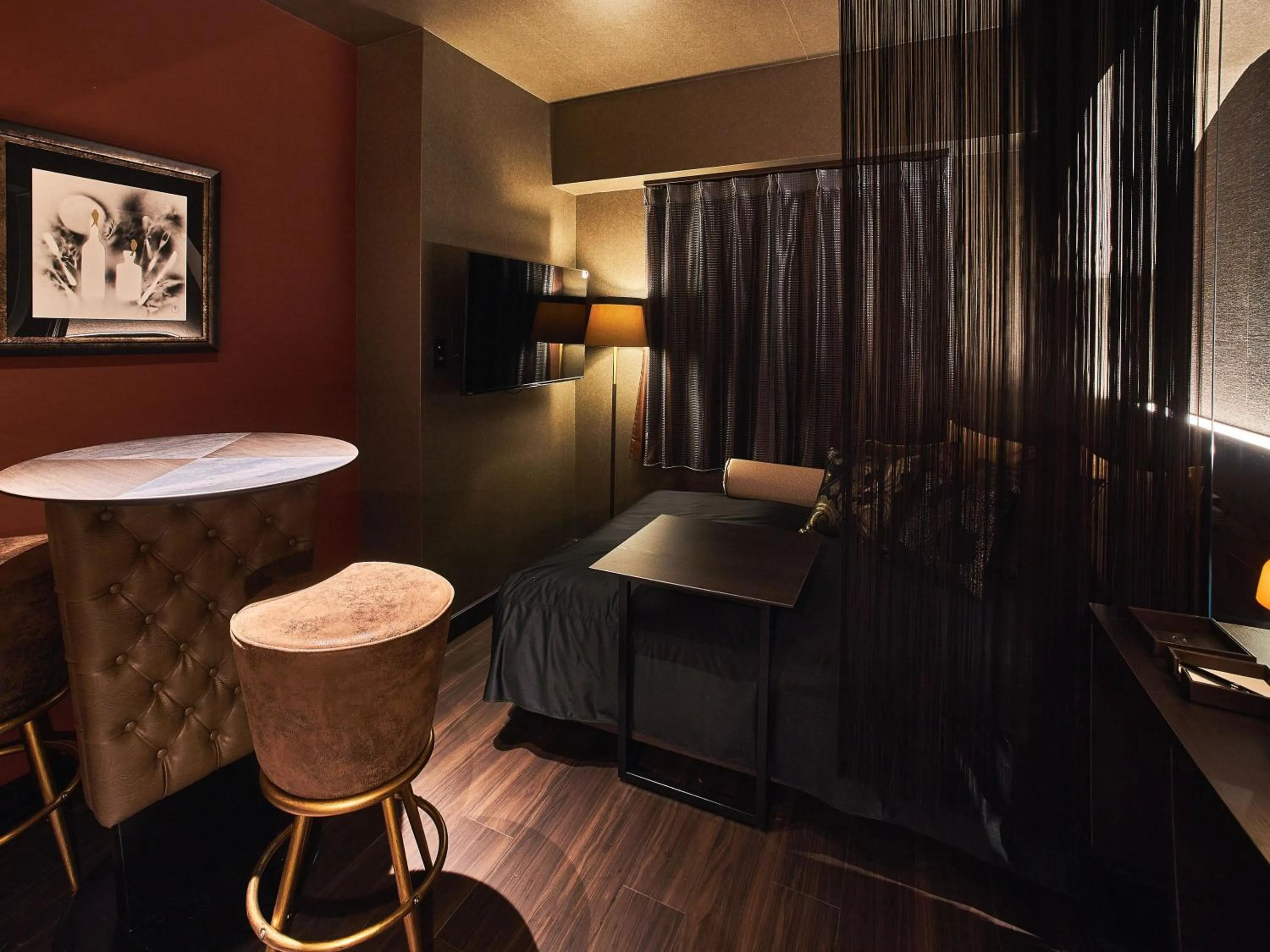 Bedroom in Roppongi Hotel S