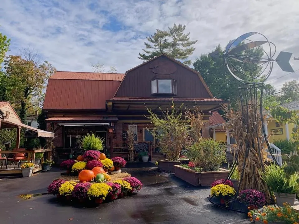 Property building in The Iris Garden Downtown Cottages and Suites