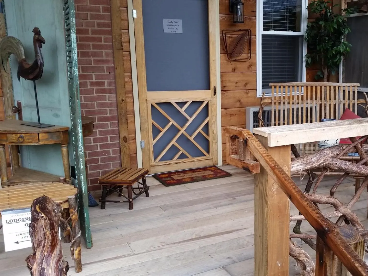 Property building in The Iris Garden Downtown Cottages and Suites