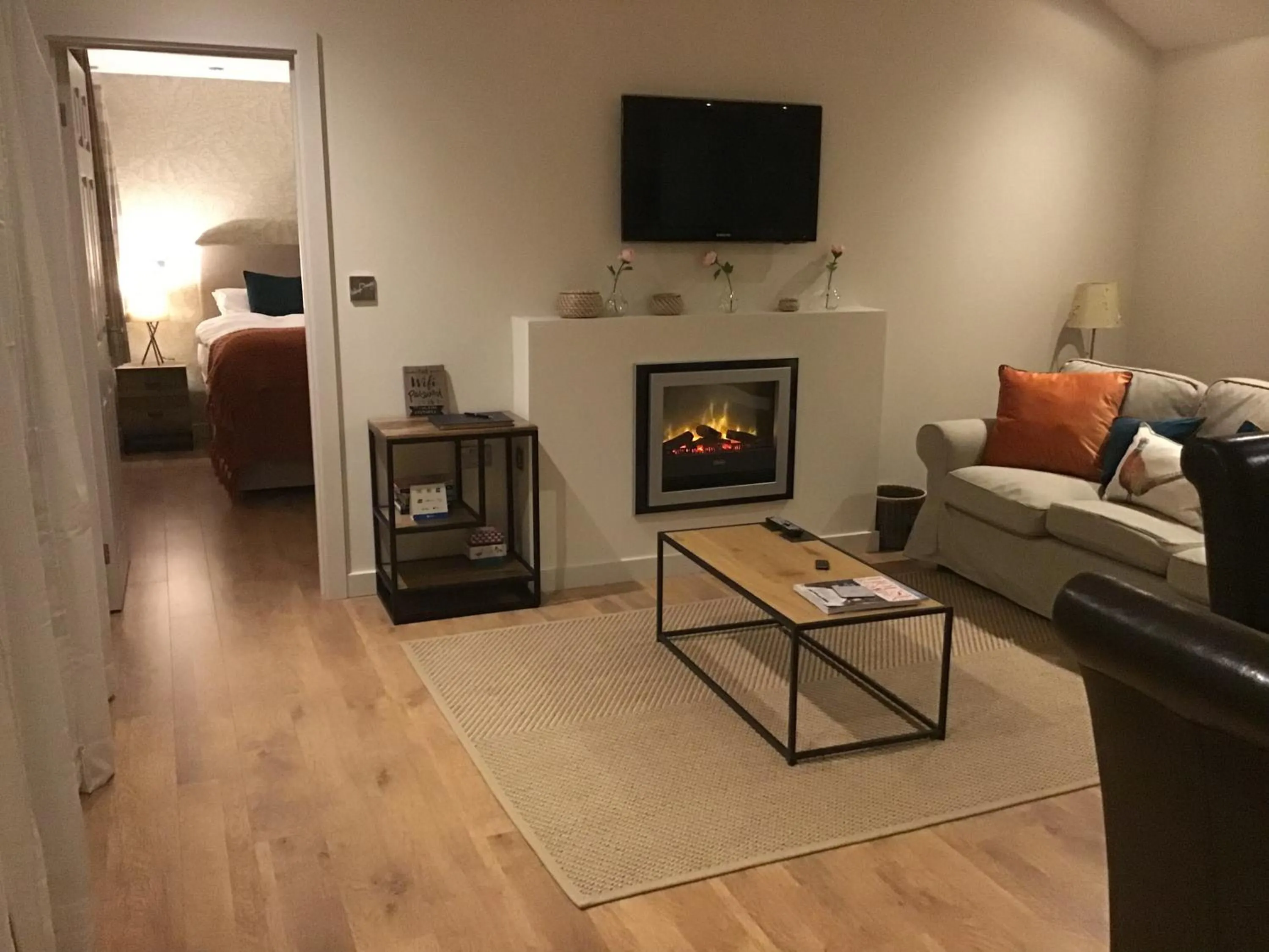 Living room in The Grange Silverstone