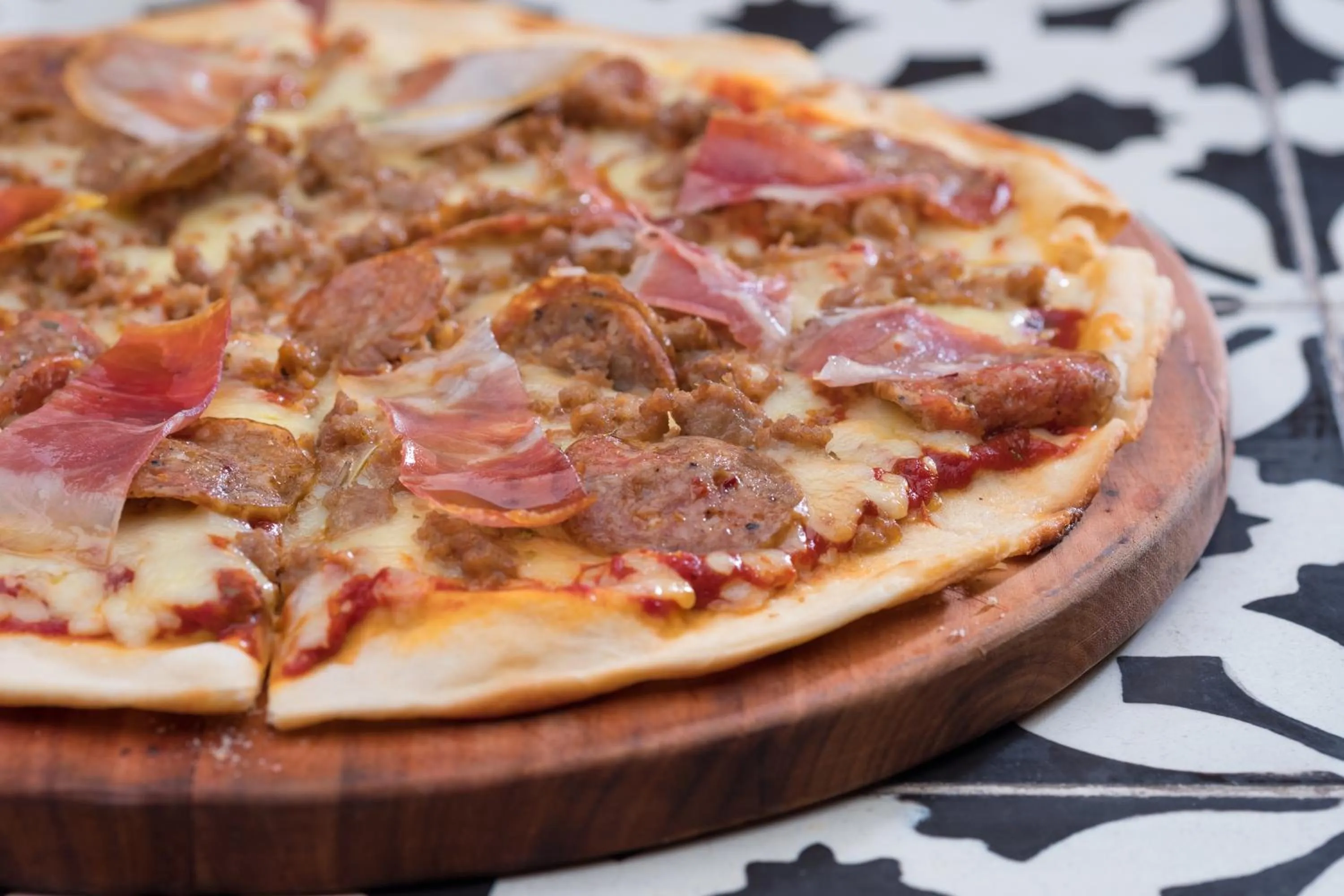 Food close-up in Montebello Villa Hotel