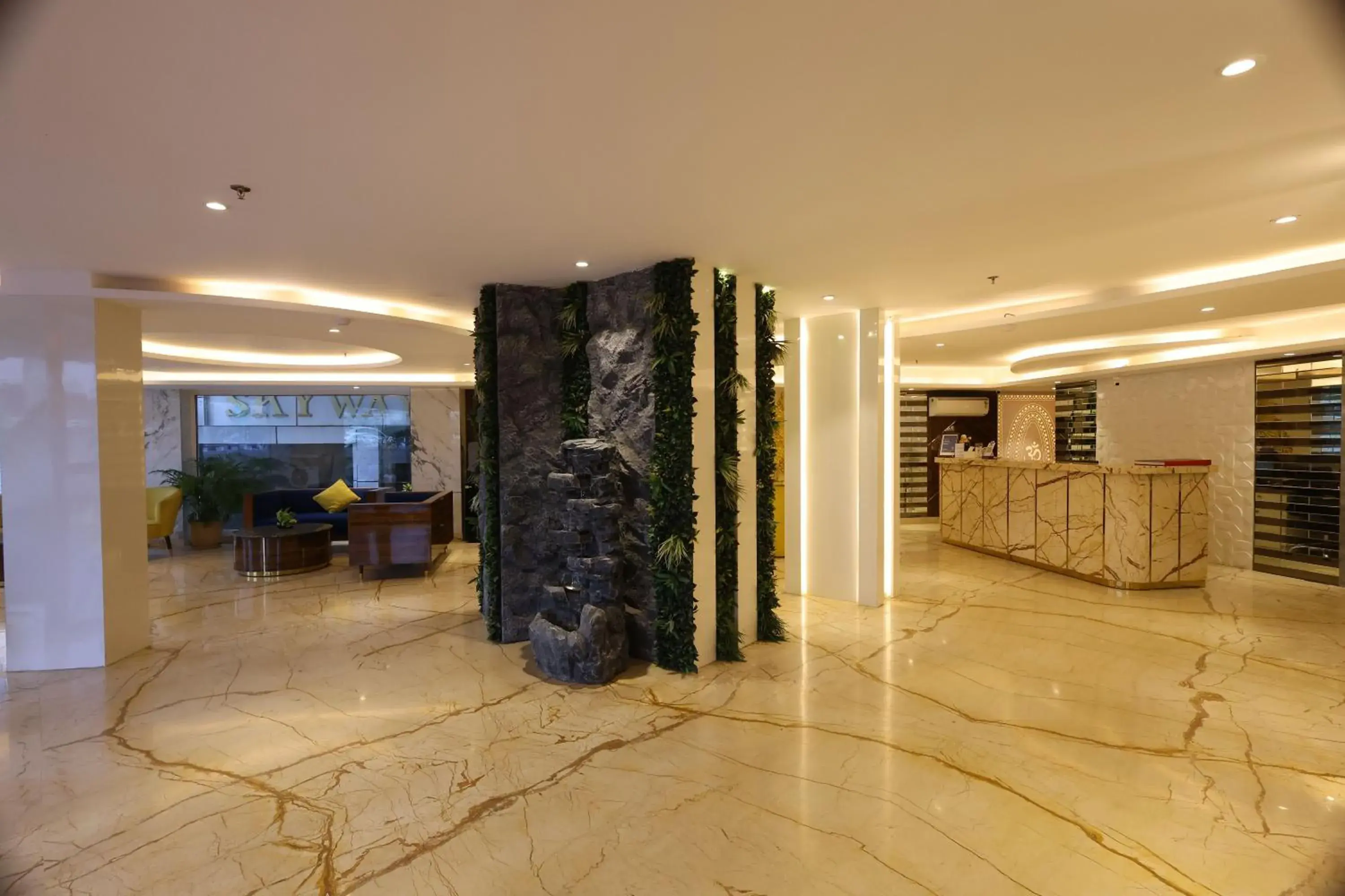 Lobby or reception in Airport Hotel Ramhan Palace Mahipalpur Lobby or reception in Airport Hotel Ramhan Palace Mahipalpur