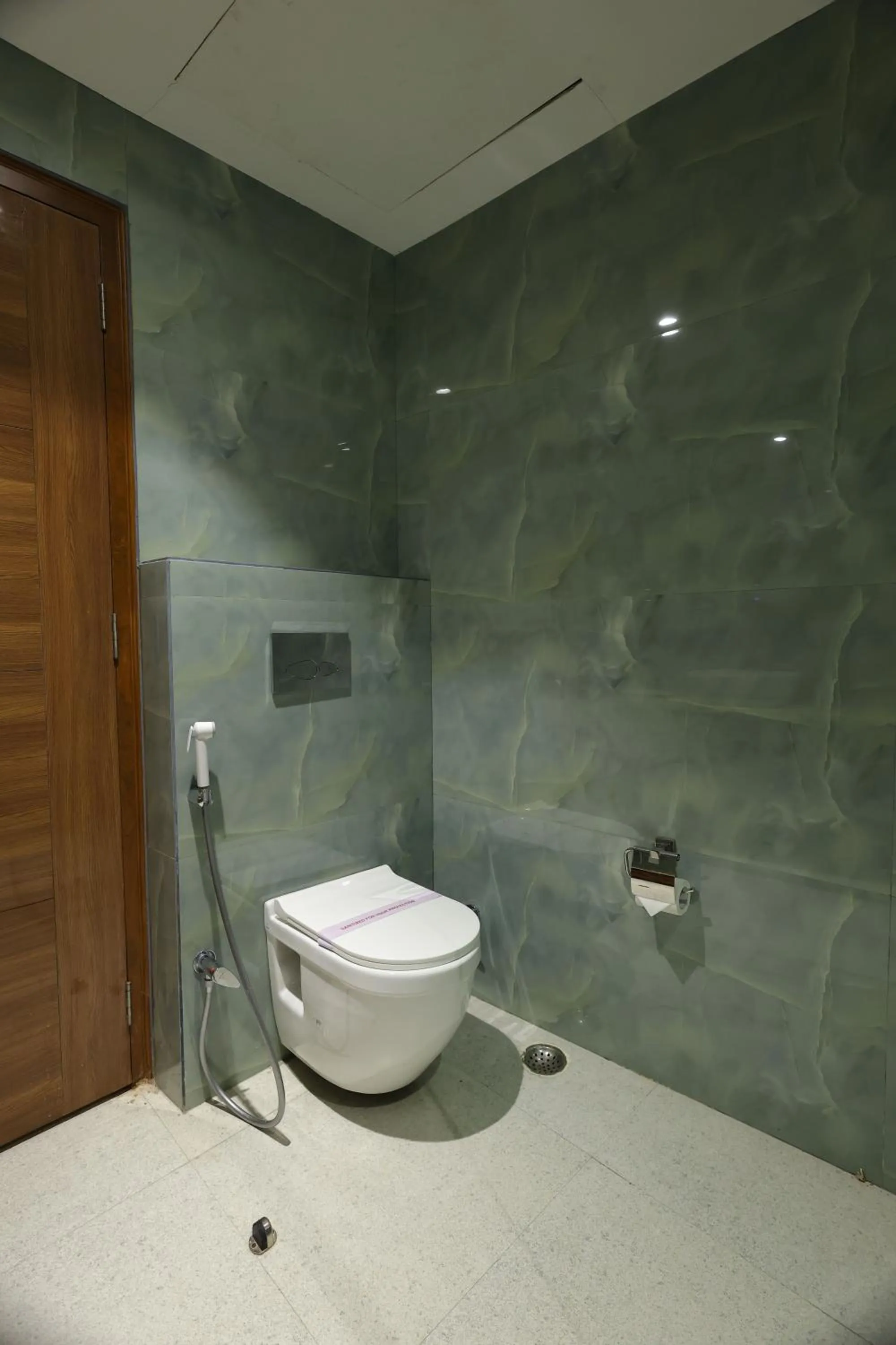 Toilet in Airport Hotel Ramhan Palace Mahipalpur