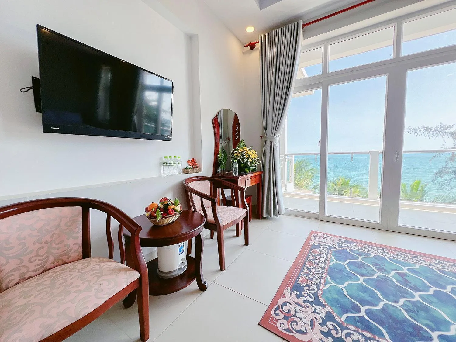 Seating area in Sand Beach Resort