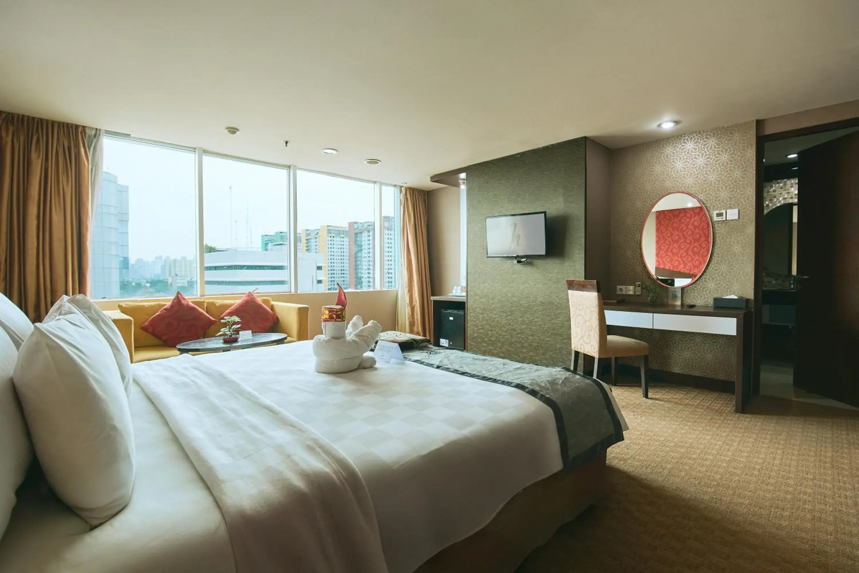 Bed in Hotel Balairung Jakarta Bed in Hotel Balairung Jakarta