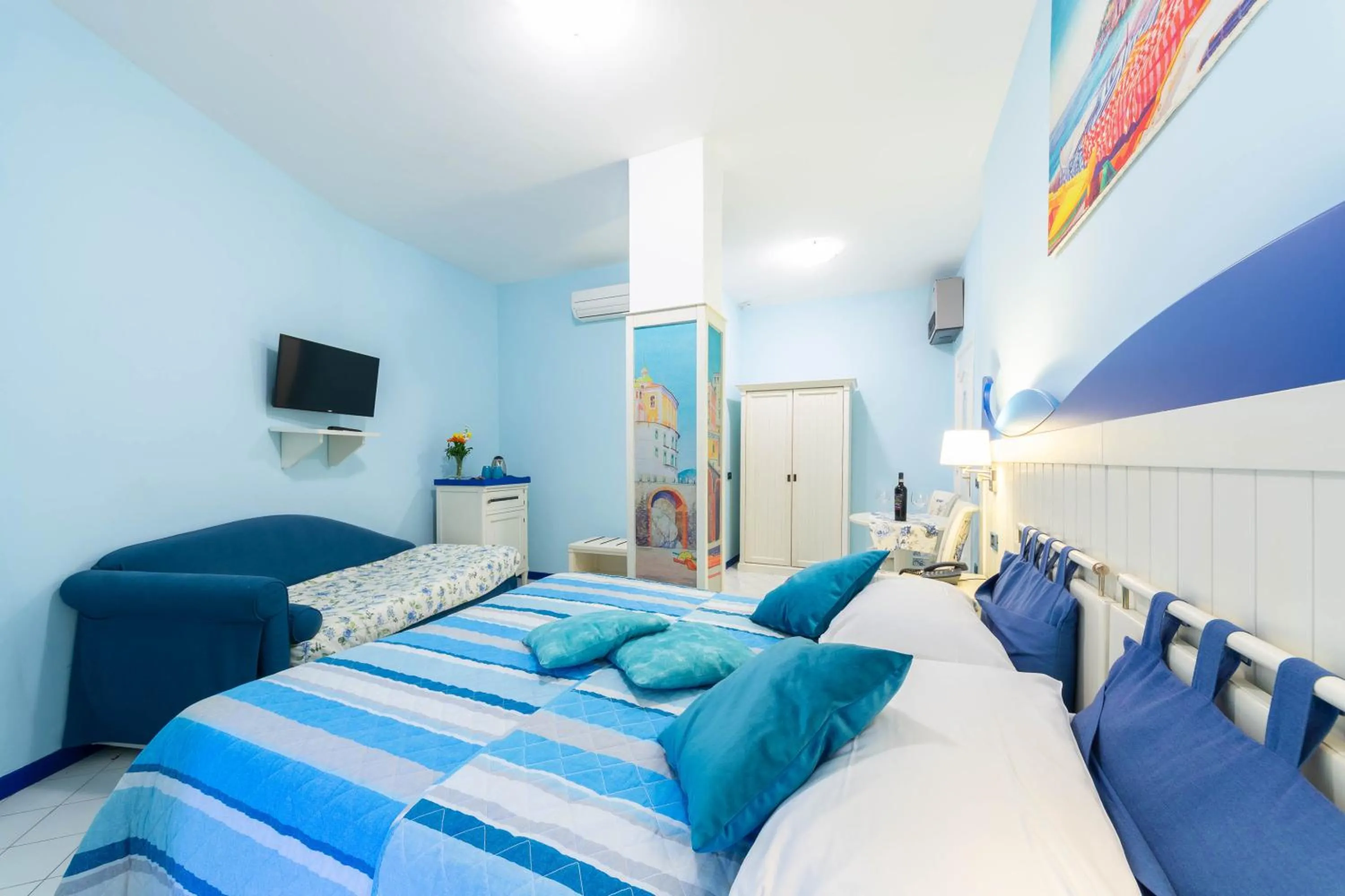 Bed in Hotel Villa San Michele