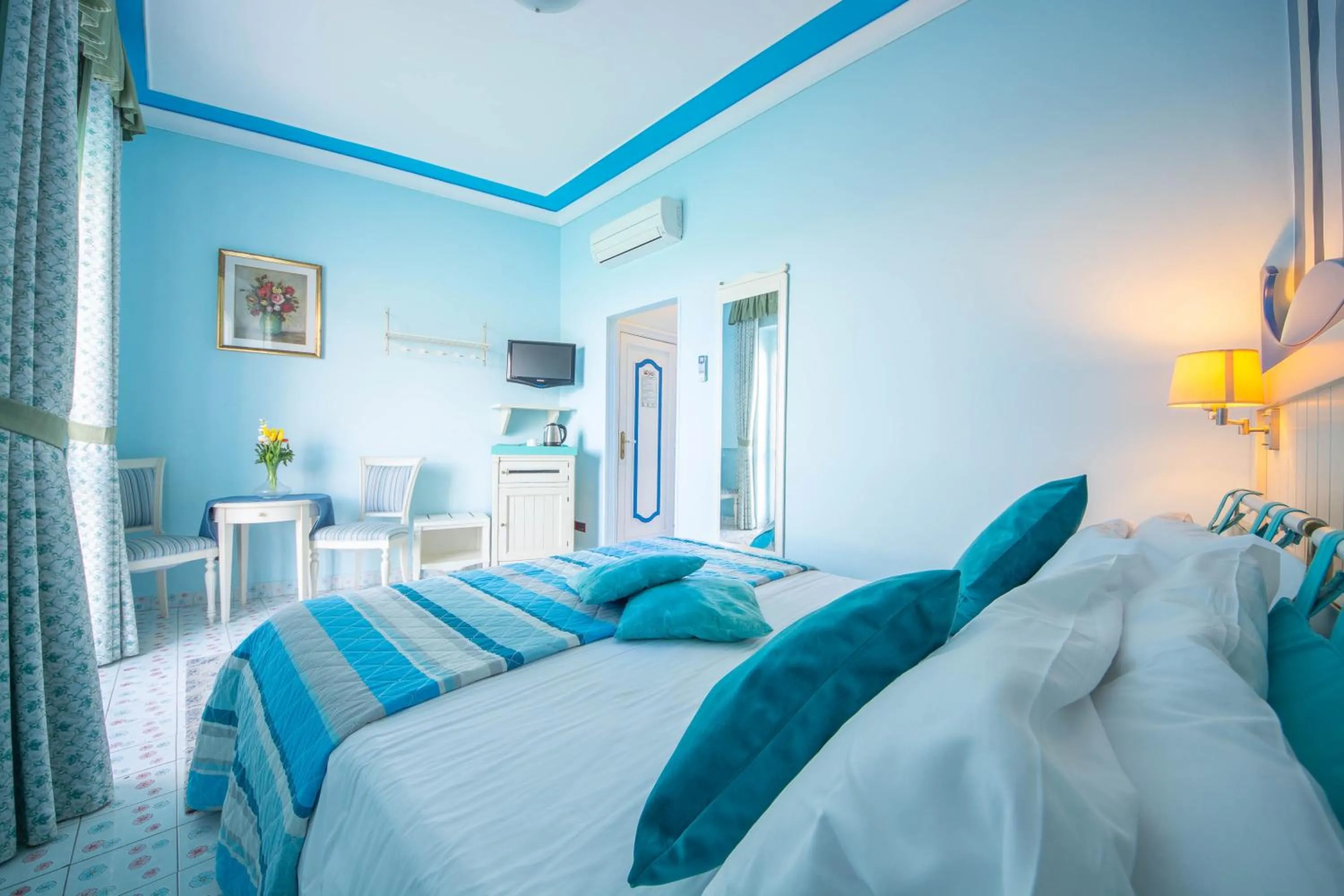 Bed in Hotel Villa San Michele