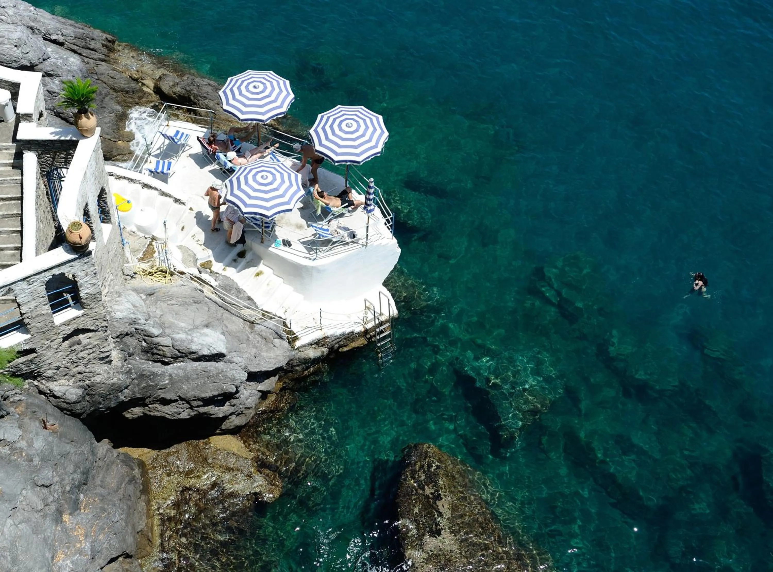 Property building in Hotel Villa San Michele