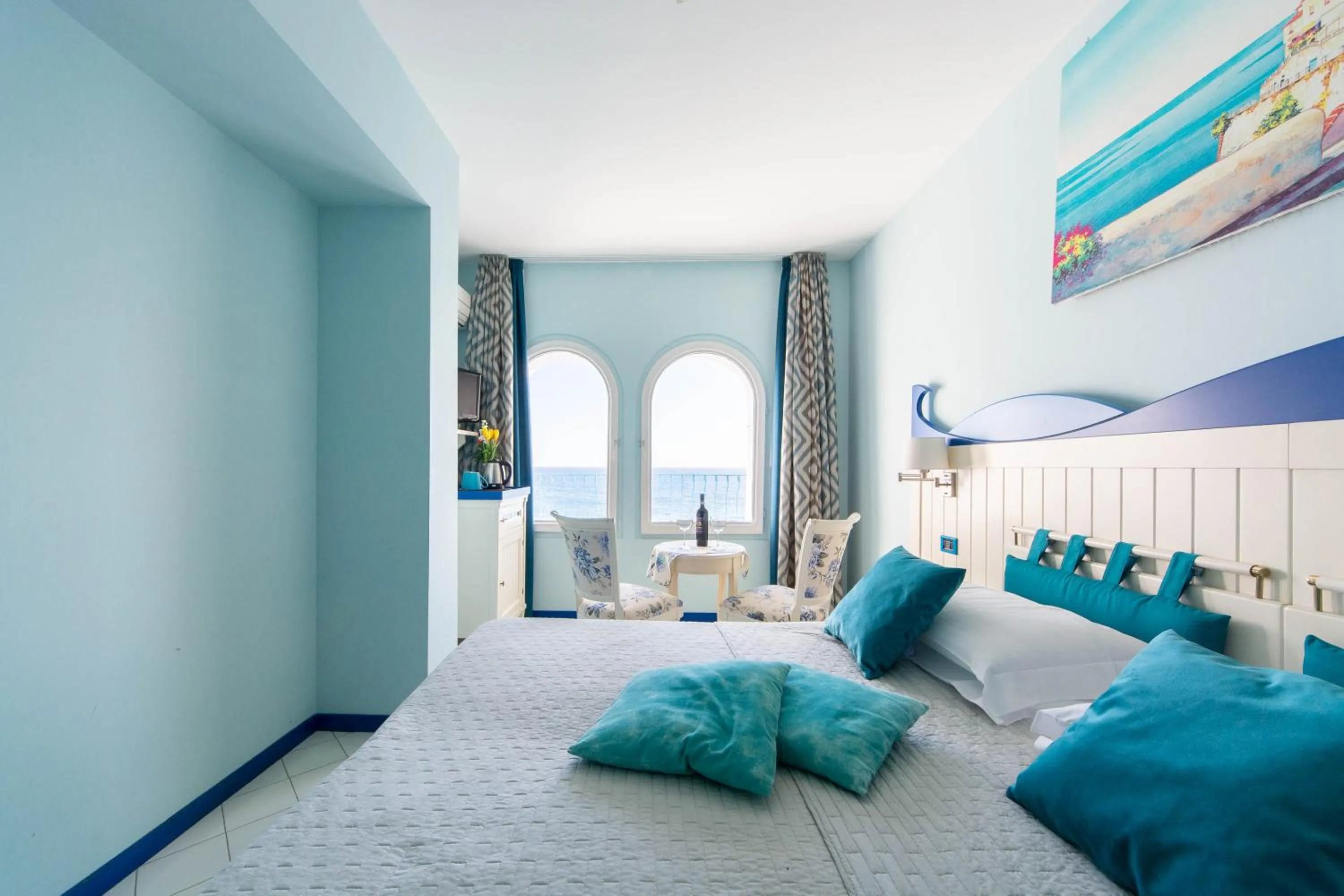 Bed in Hotel Villa San Michele