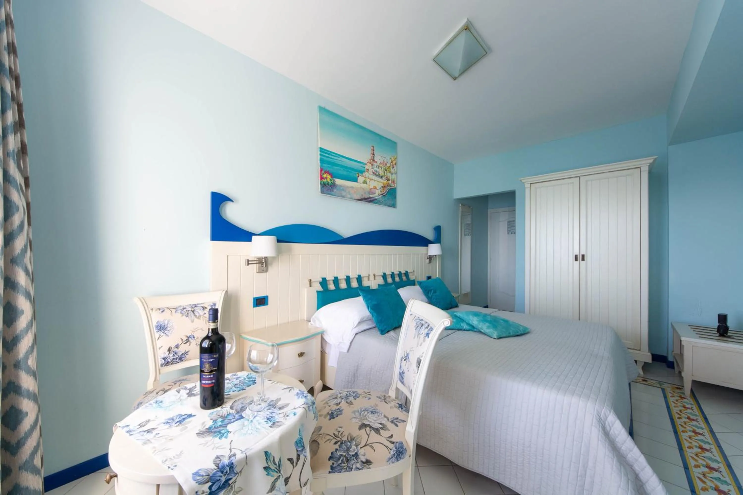 Bed in Hotel Villa San Michele