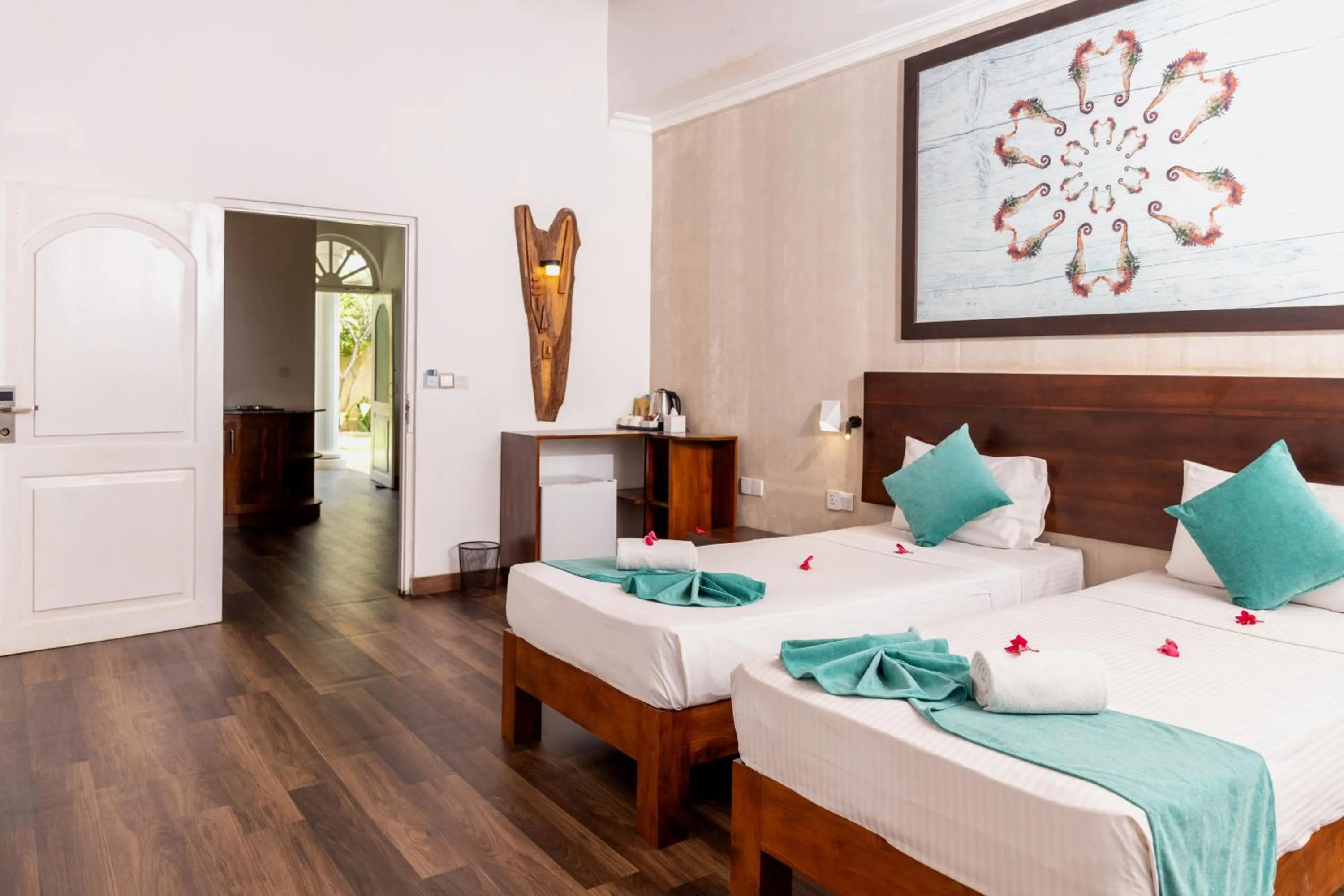 Bedroom, Bed in Seahorse Hotel & Spa