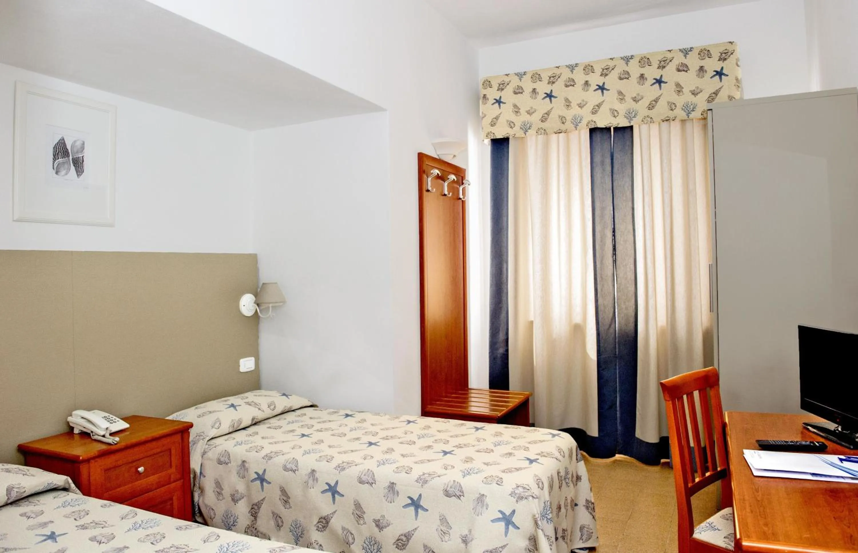 Bed in Hotel Lucerna