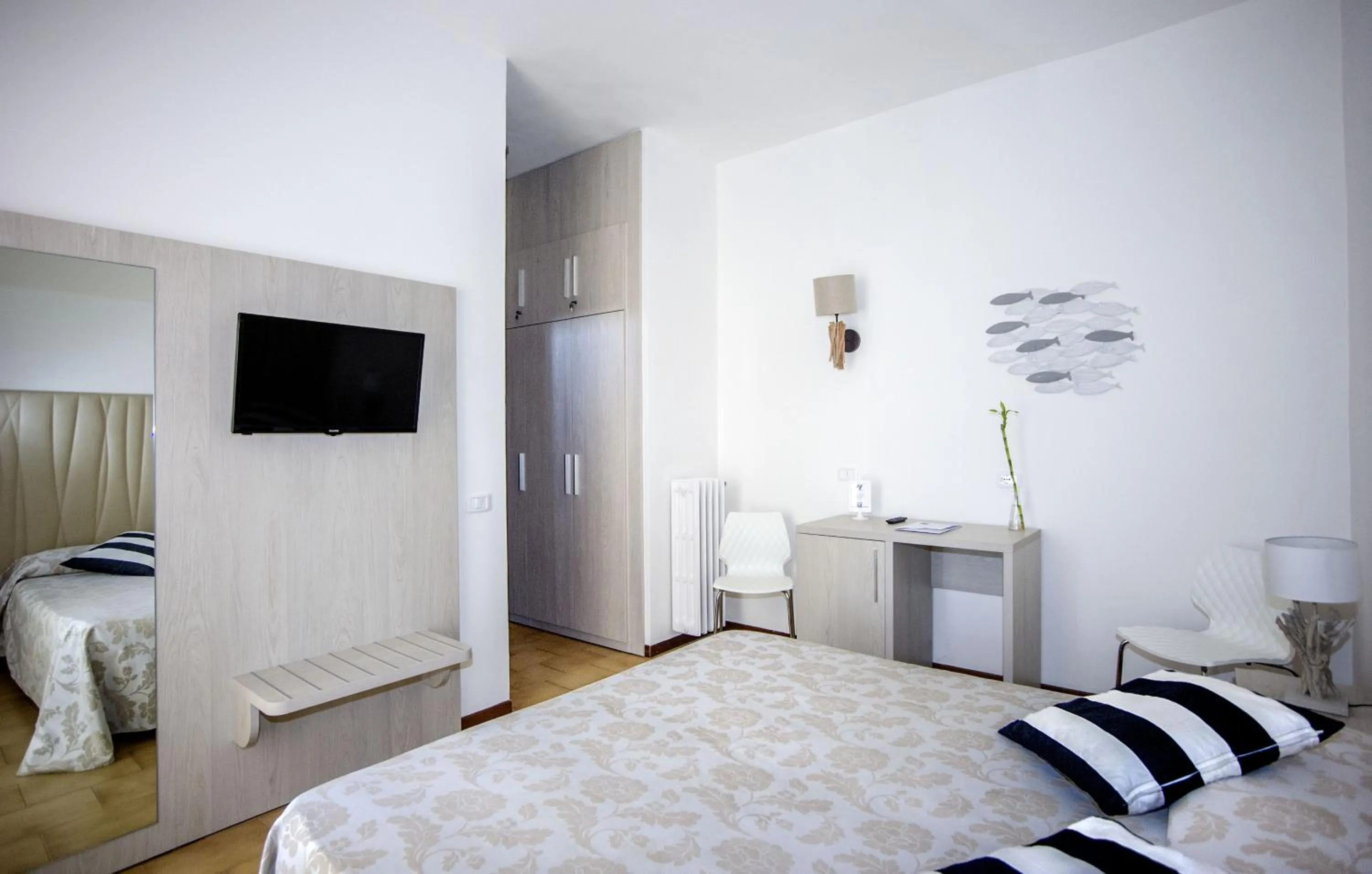 Bed in Hotel Lucerna