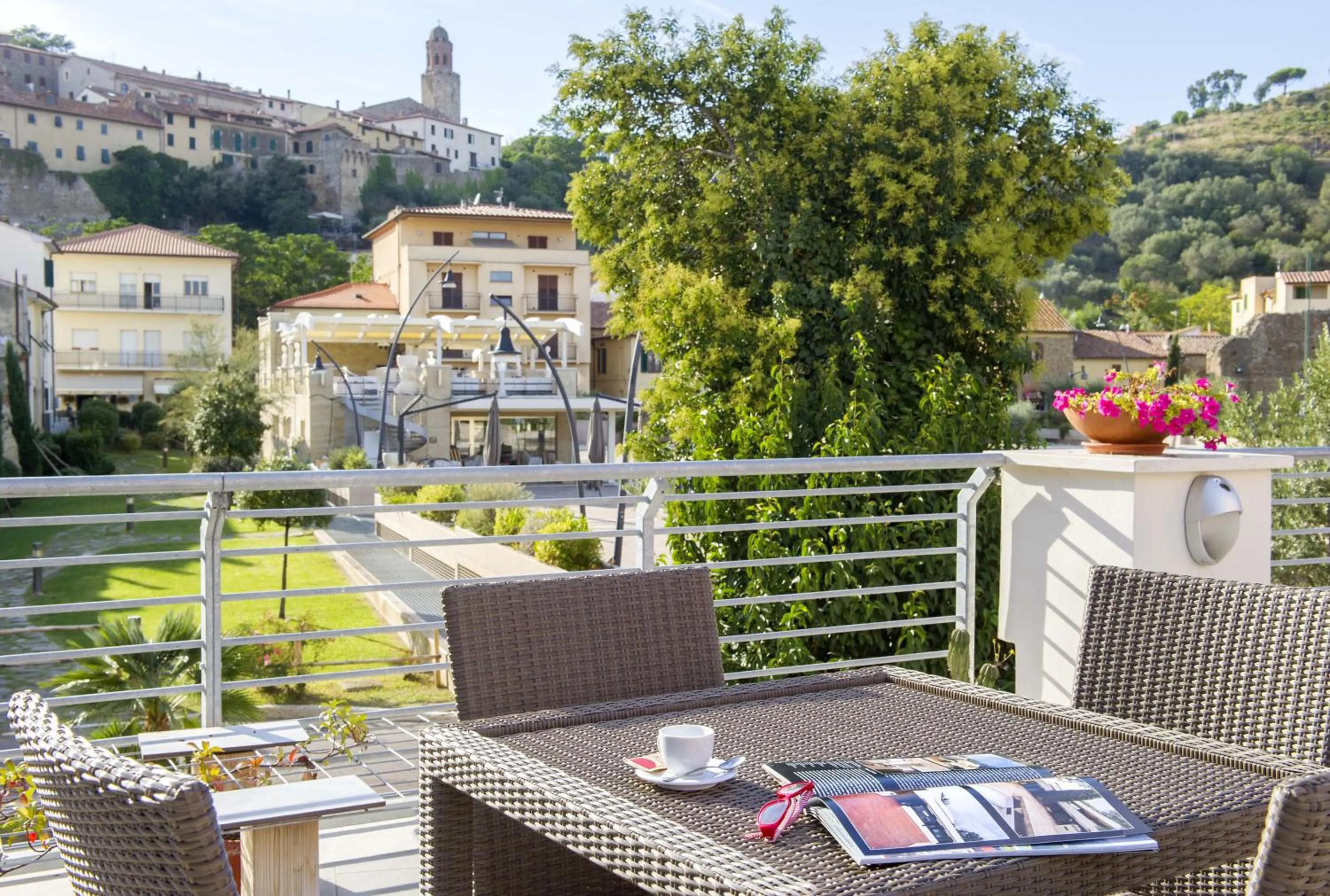 Balcony/Terrace in Hotel Lucerna