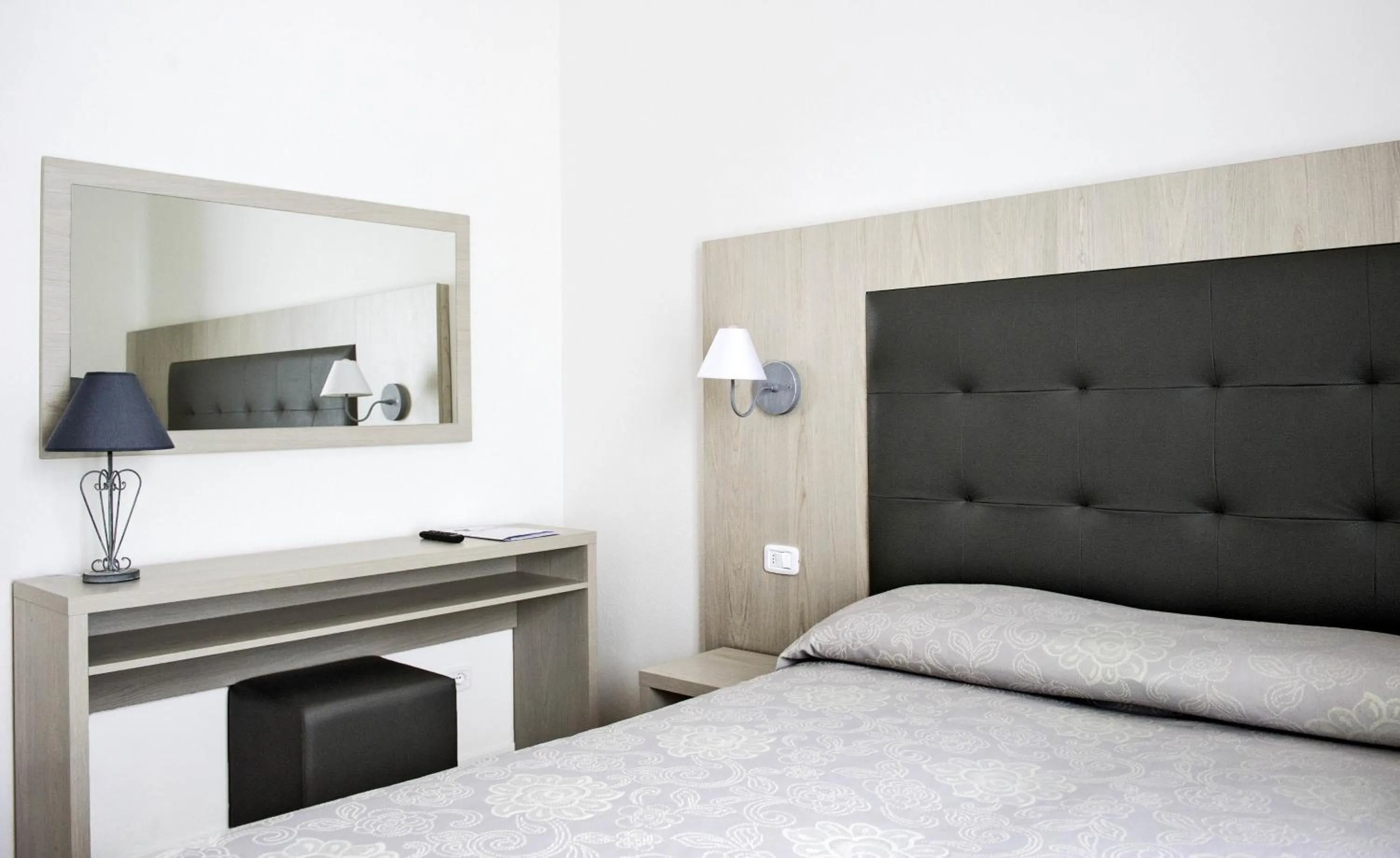 Bed in Hotel Lucerna