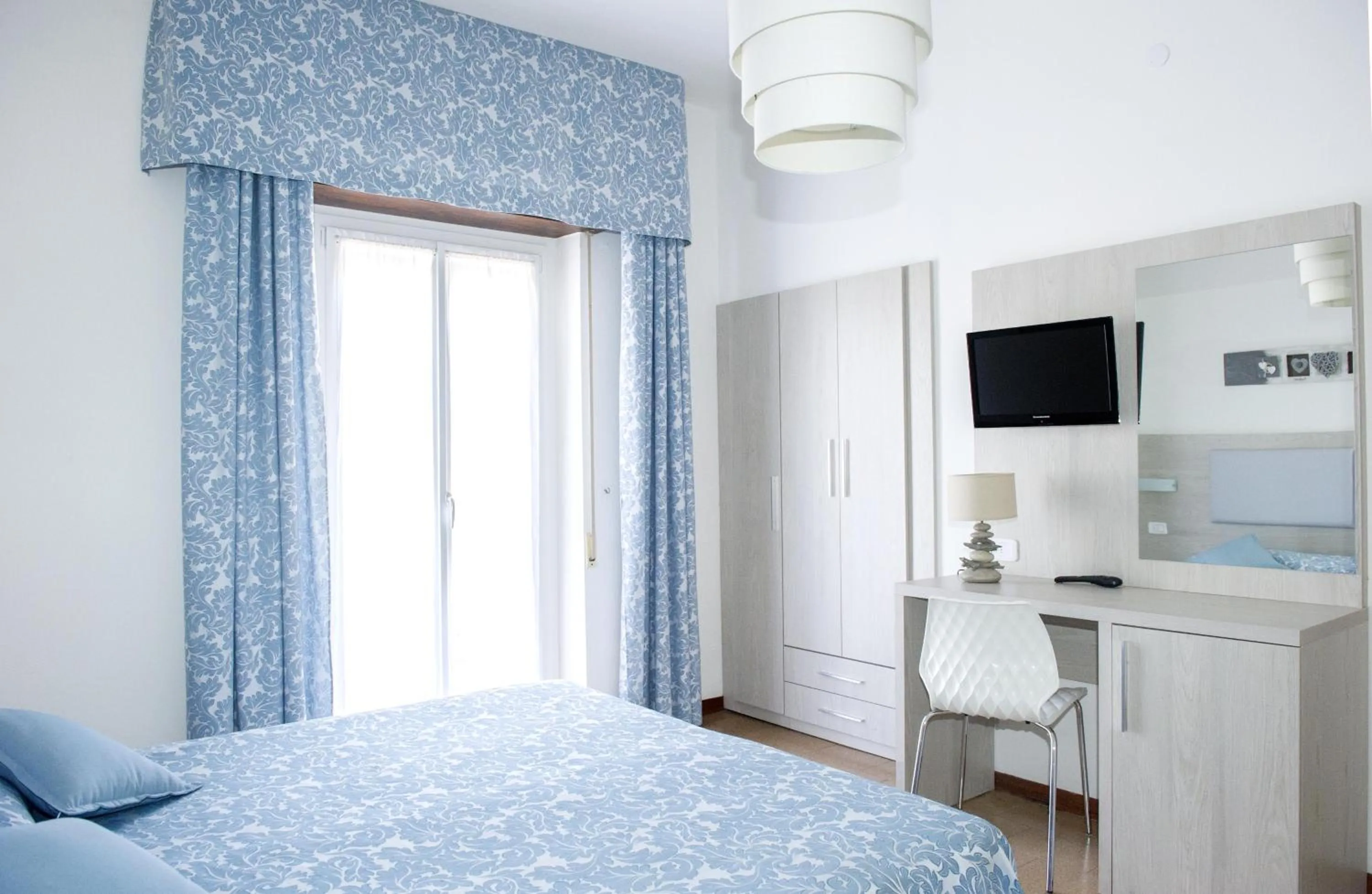 Bed in Hotel Lucerna