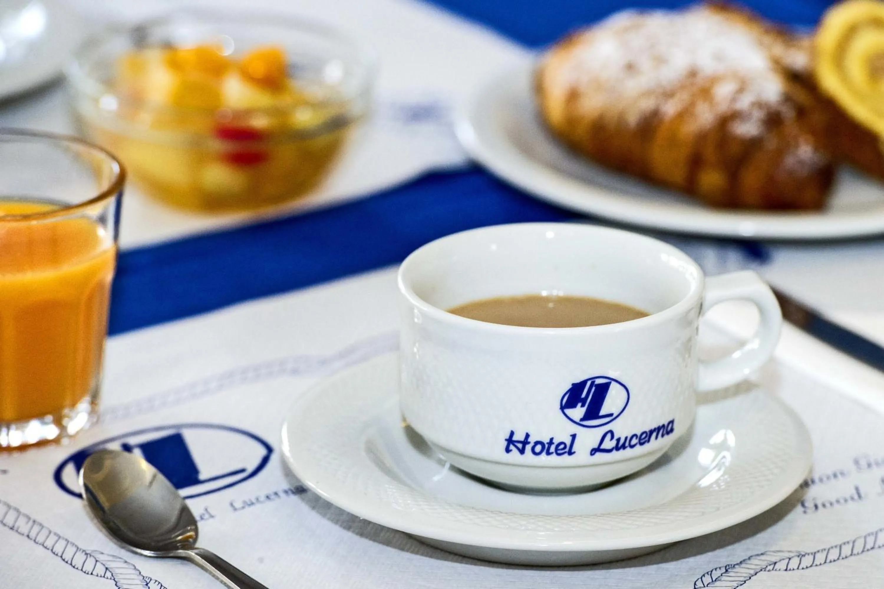 Food and drinks in Hotel Lucerna