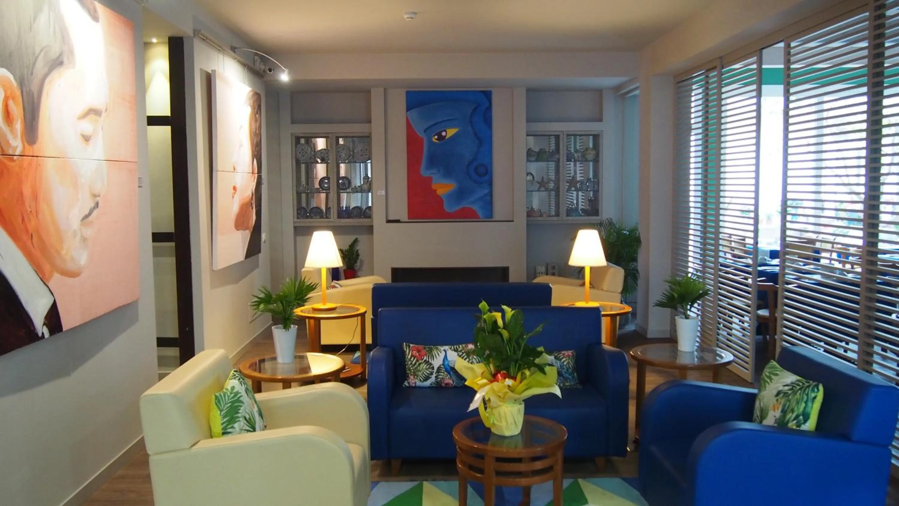 Area and facilities in Hotel Lucerna