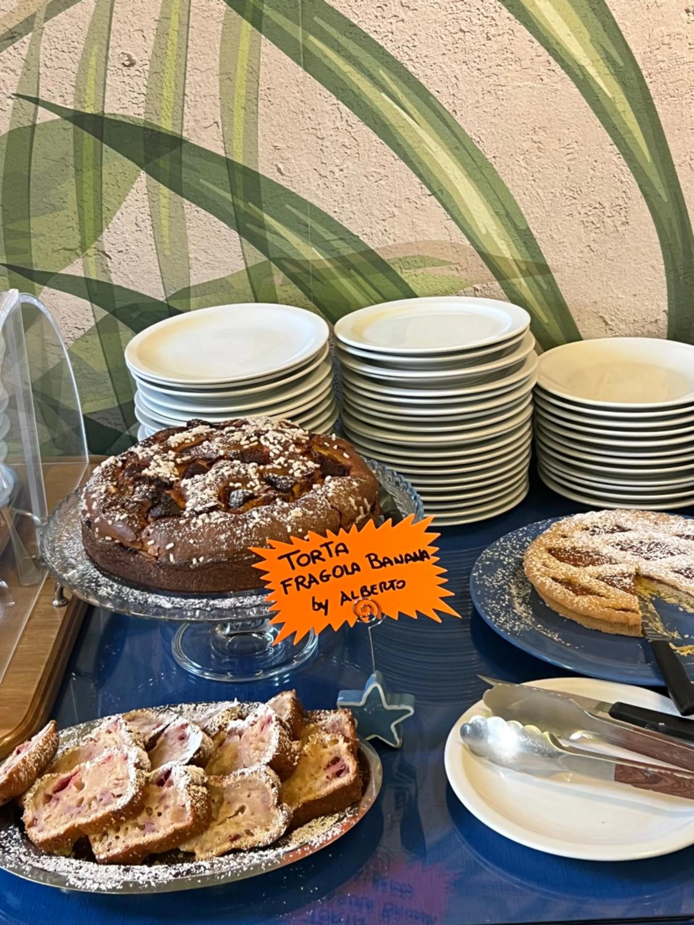 Buffet breakfast in Hotel Lucerna